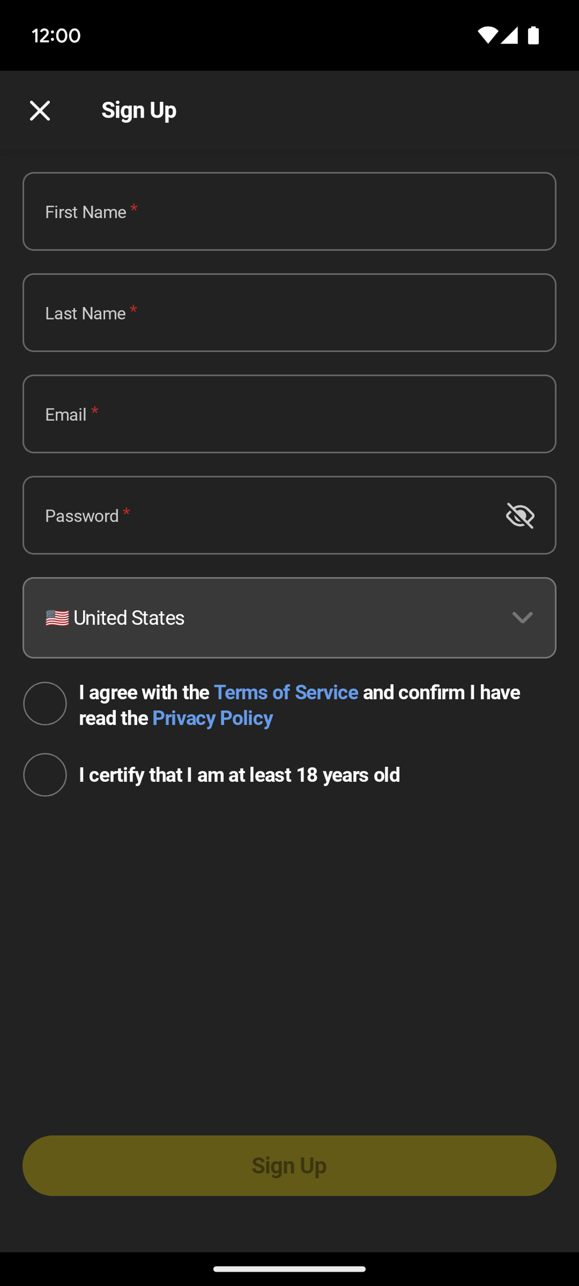 Whatnot Android Shopping interface screenshot 3
