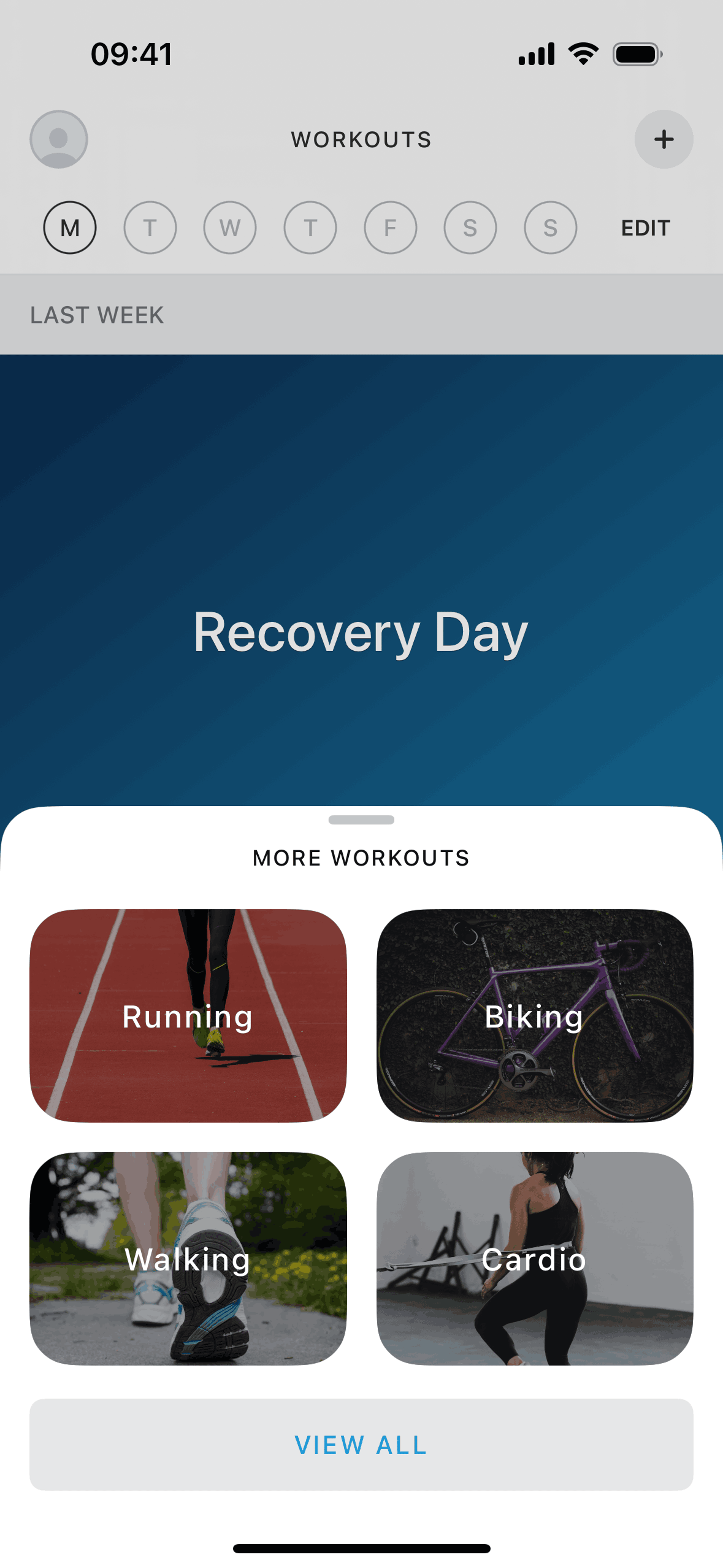 Future iOS Sports interface screenshot 19