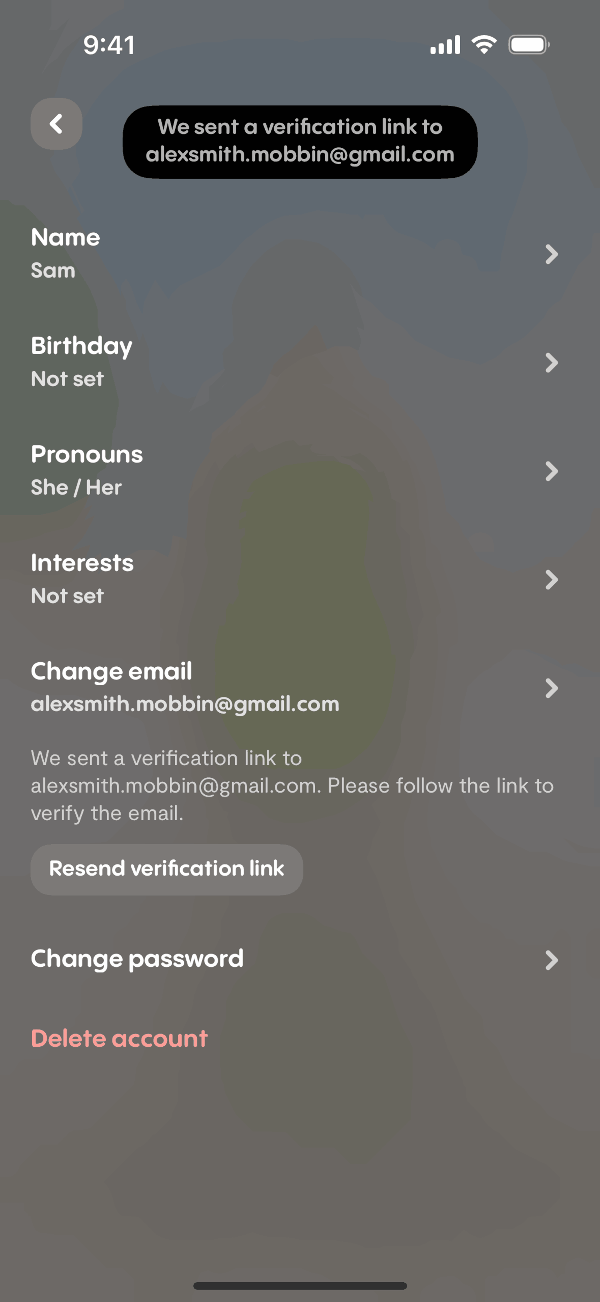 Replika iOS Health & Fitness interface screenshot 22
