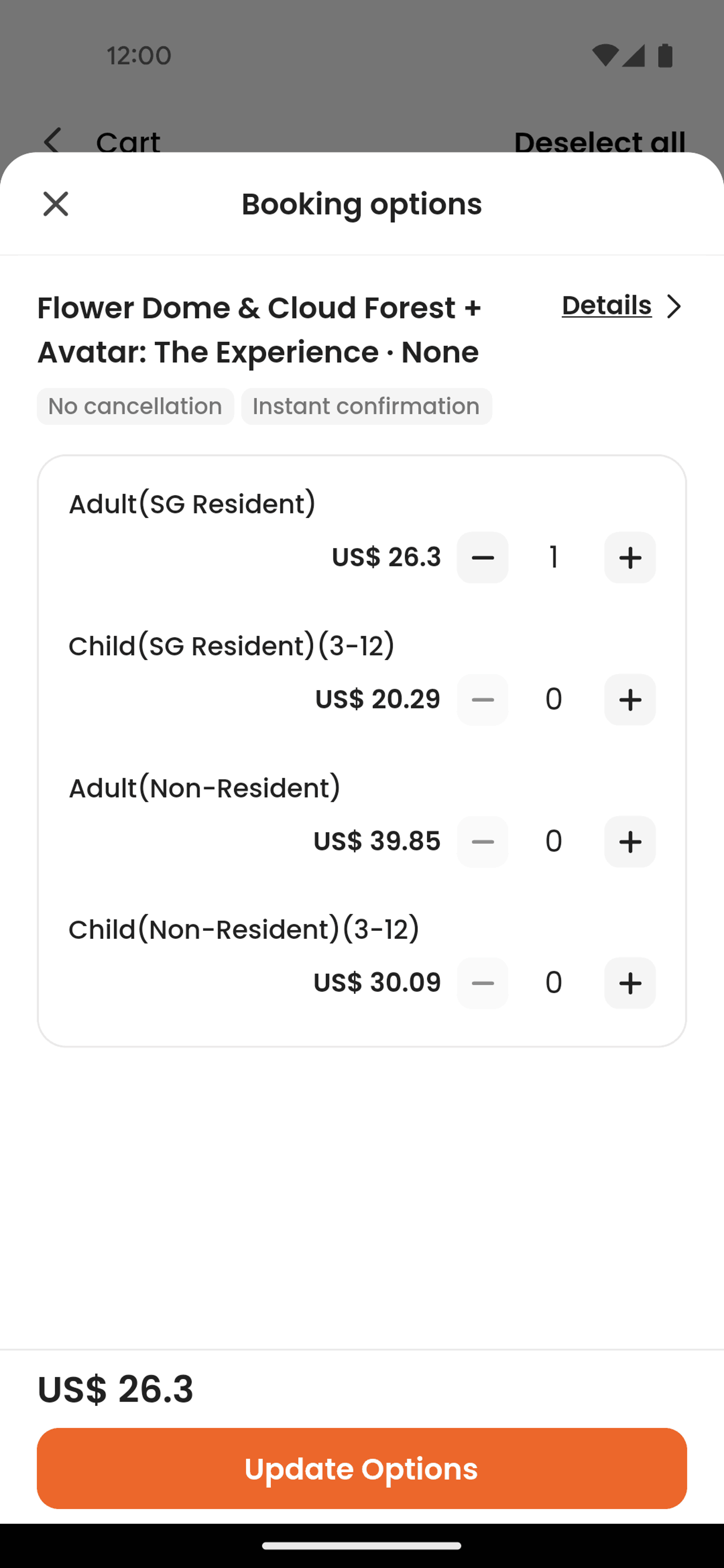 Klook Android Travel & Transportation interface screenshot 10