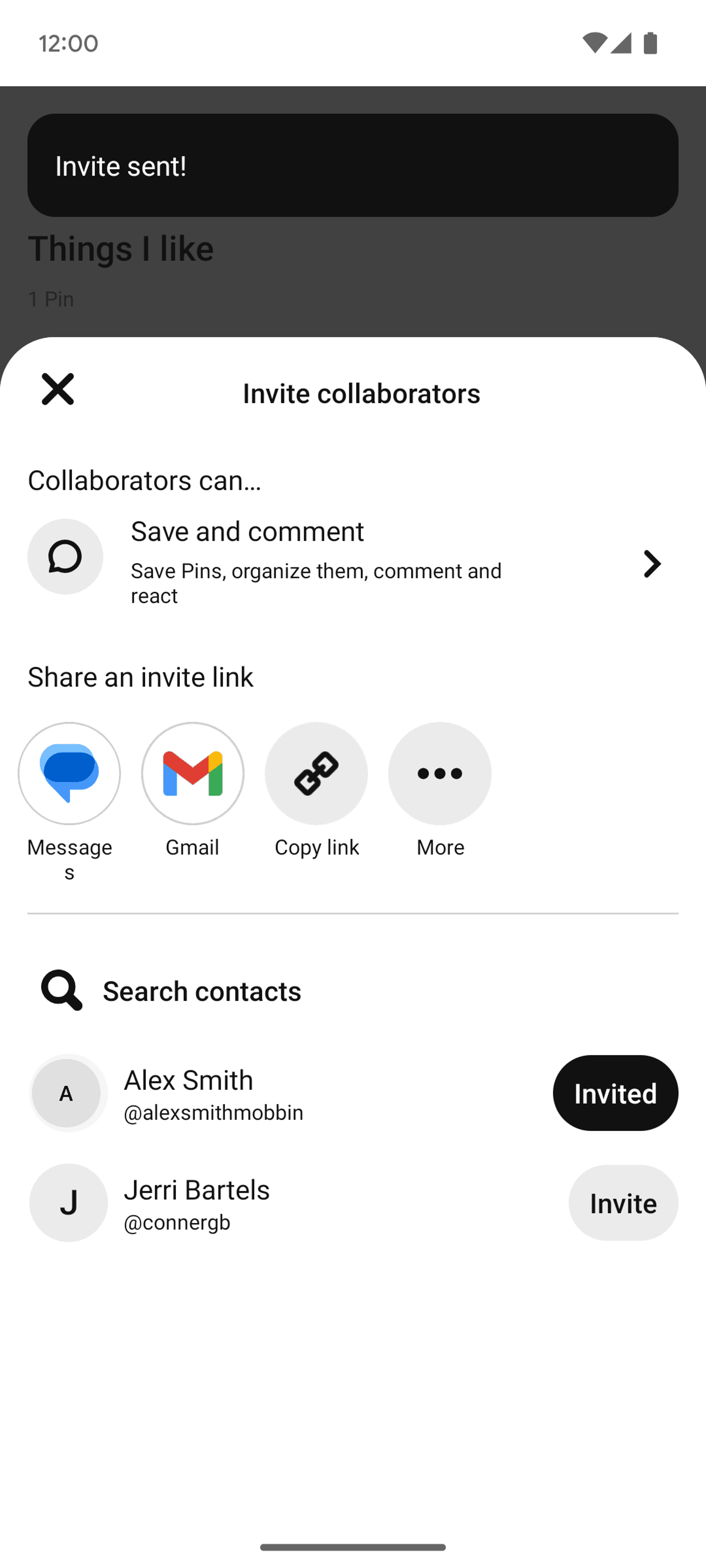 Pinterest Android Lifestyle interface screenshot 11