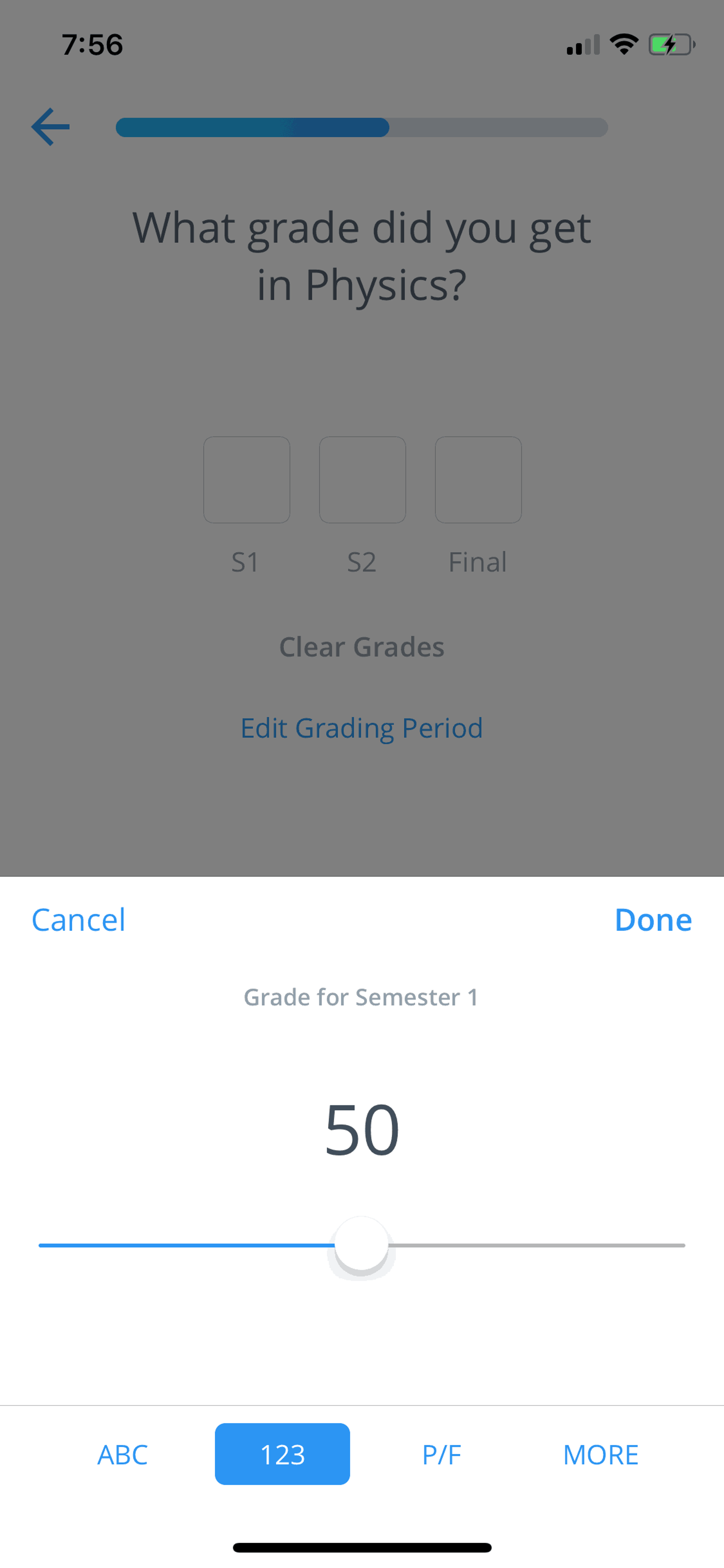 RaiseMe iOS Education interface screenshot 15