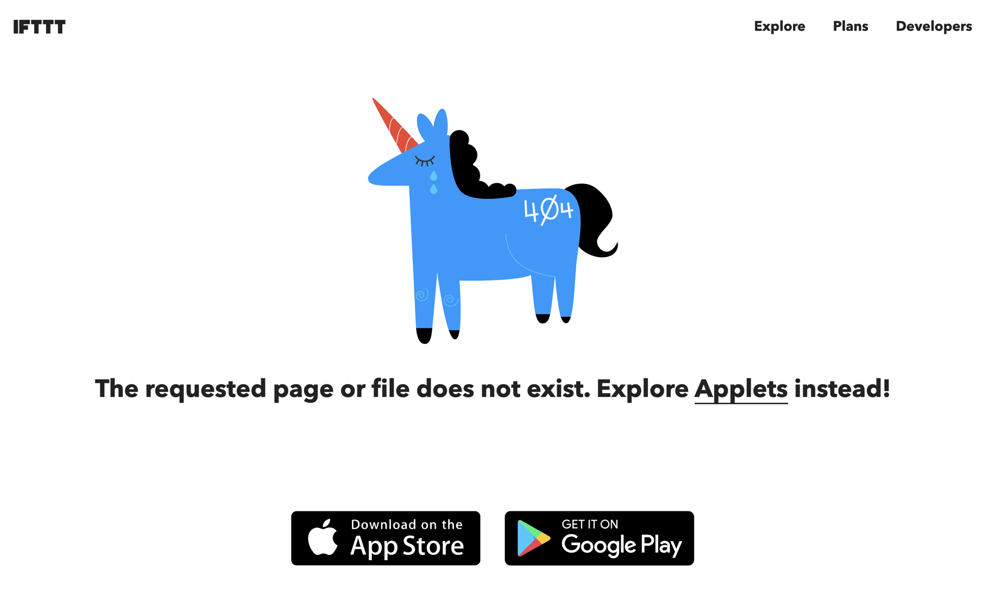 IFTTT Web Productivity interface screenshot 2