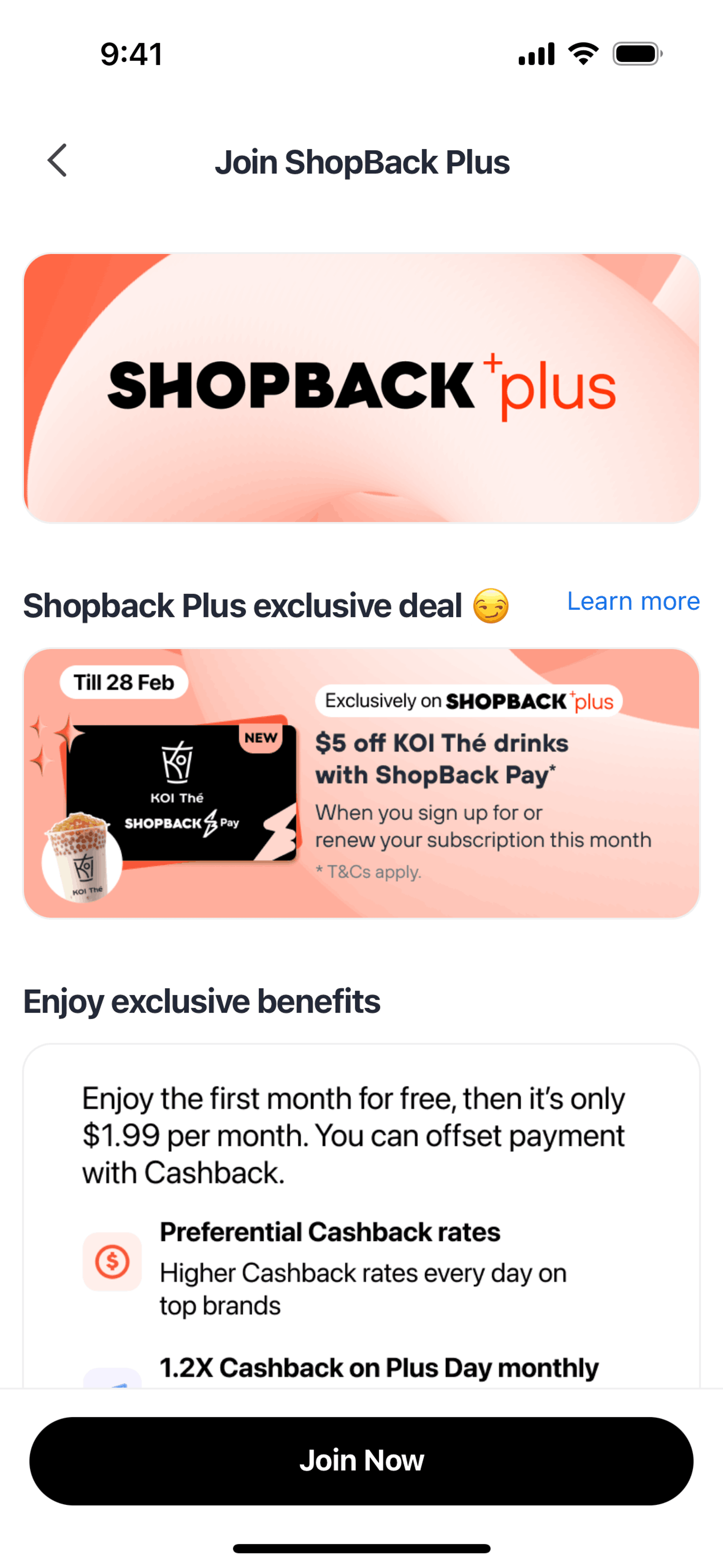 ShopBack iOS Shopping interface screenshot 20