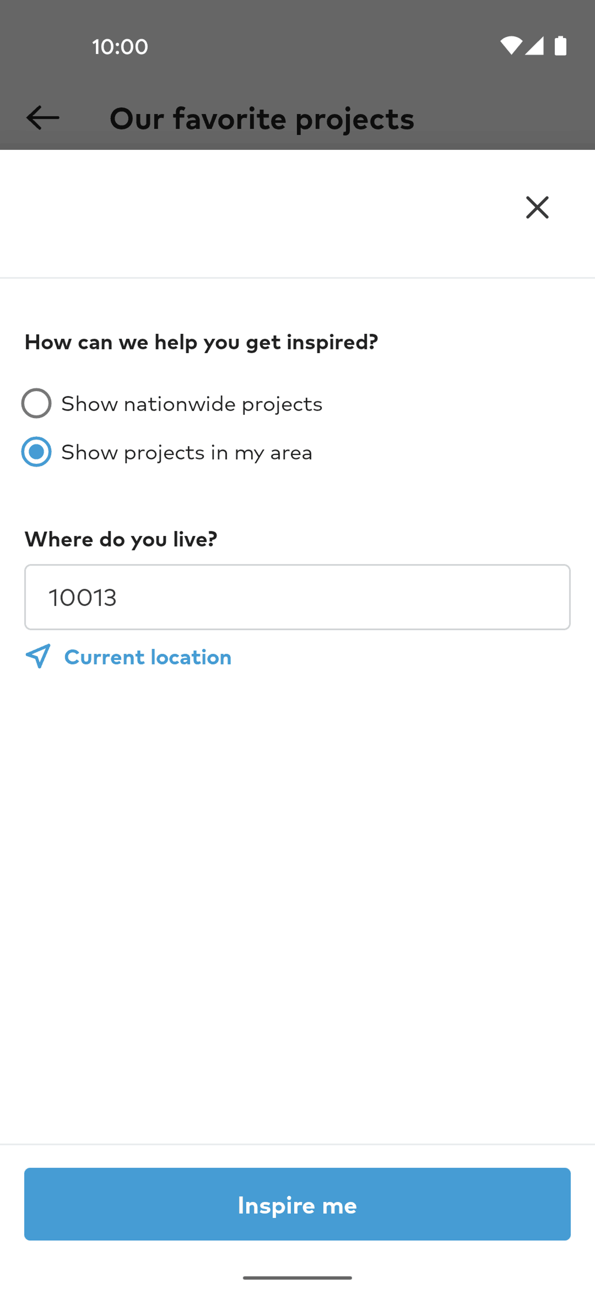 Thumbtack Android Lifestyle interface screenshot 8