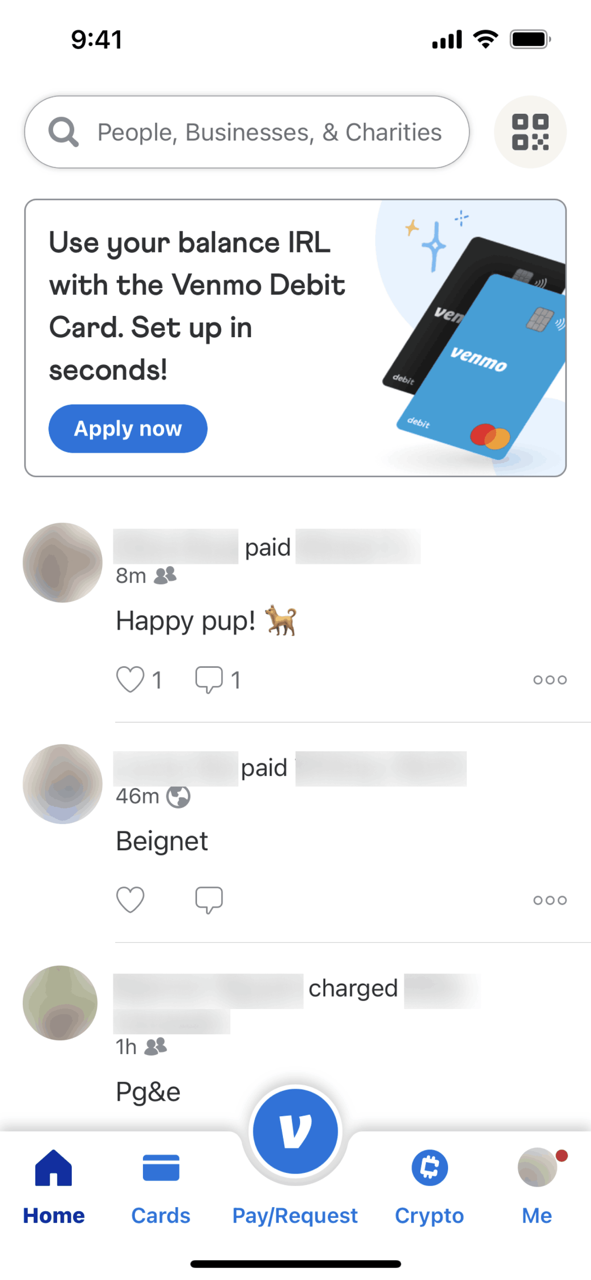 Venmo iOS Finance interface screenshot 22