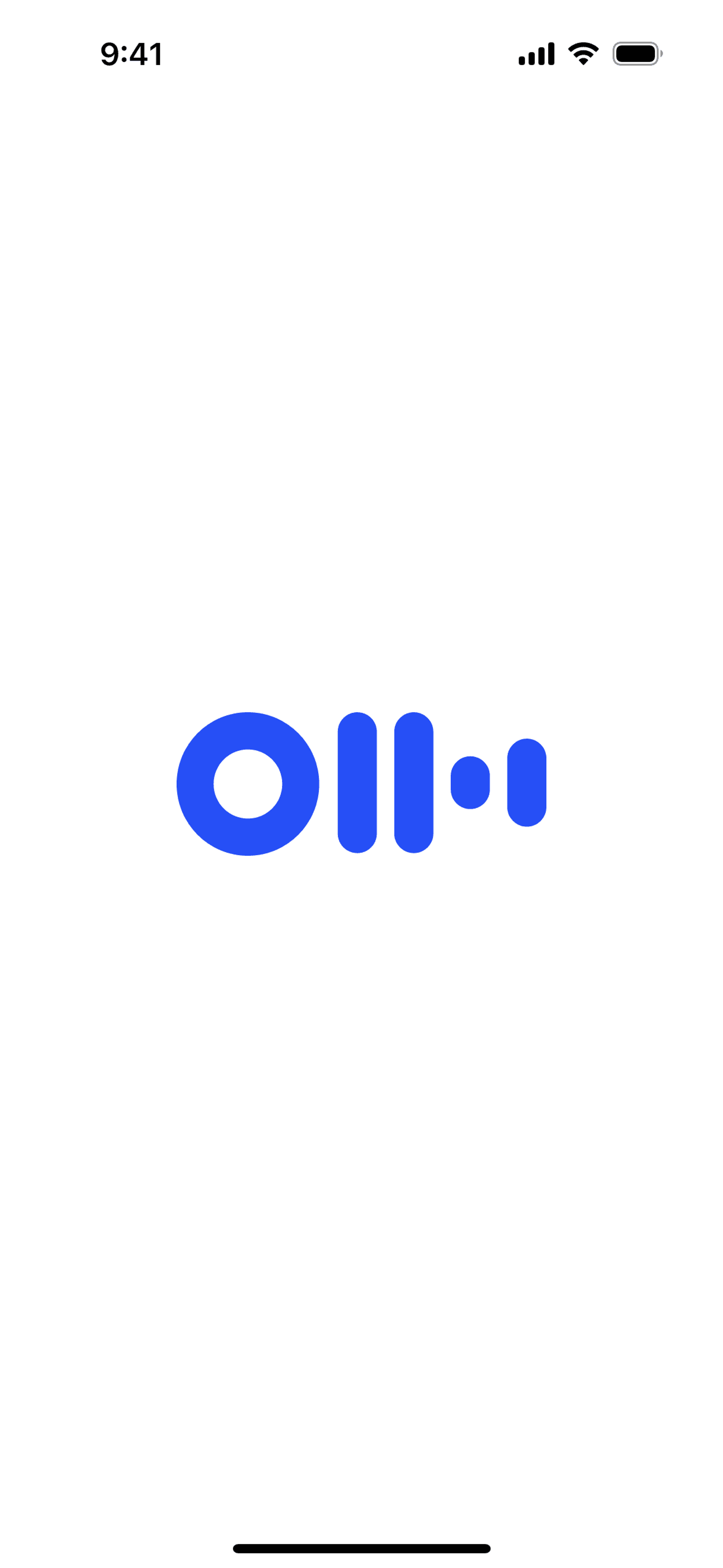 Otter.ai iOS AI interface screenshot 1