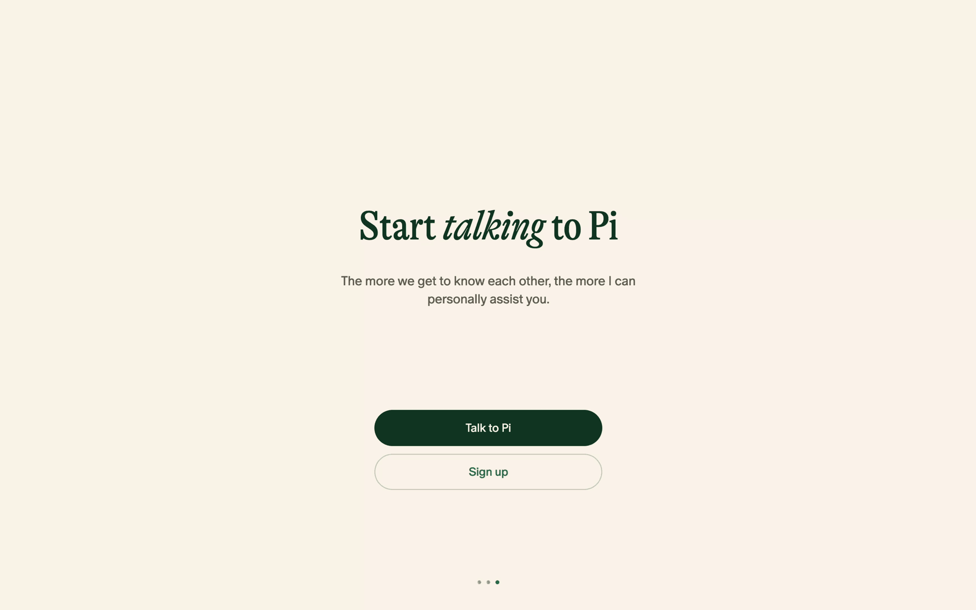 Pi Web AI interface screenshot 14