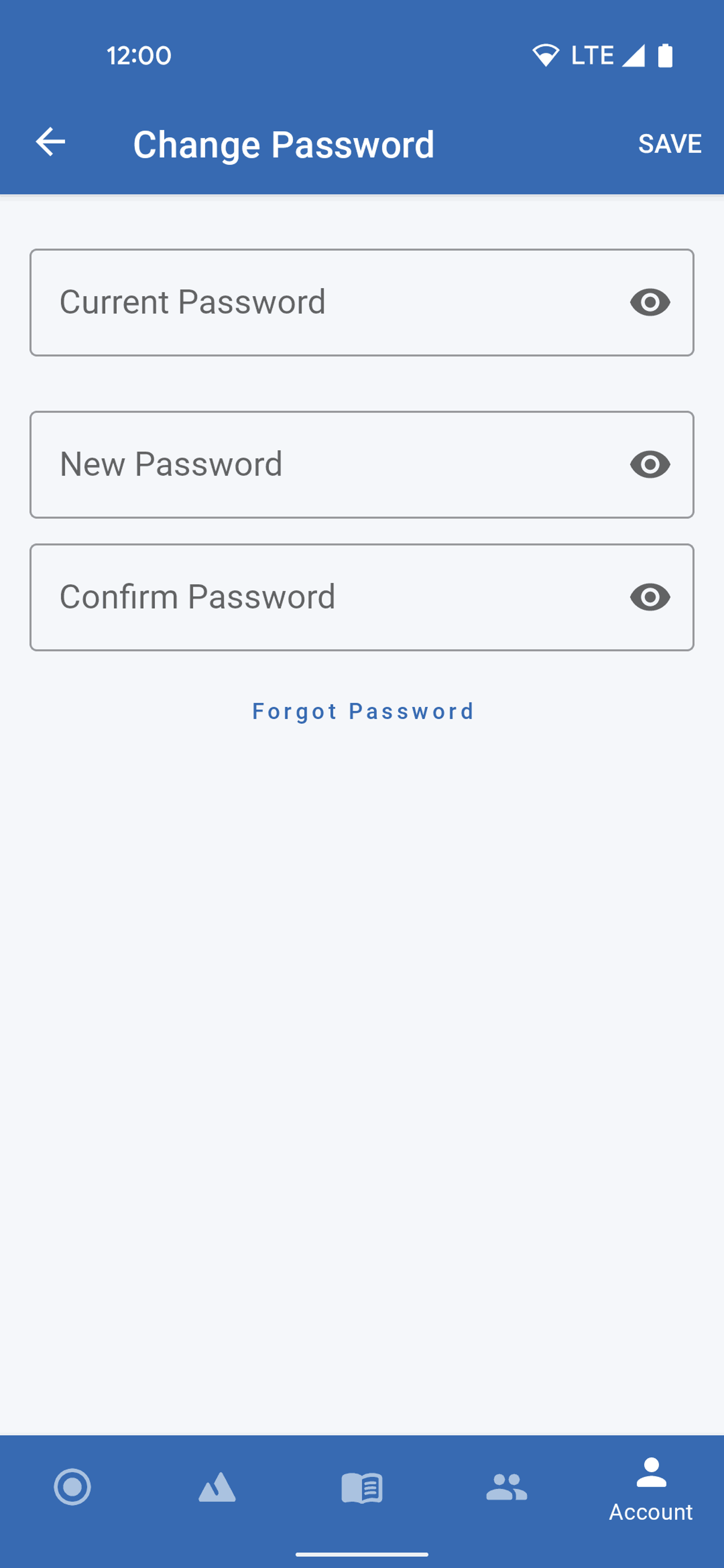 Slopes Android Sports interface screenshot 13