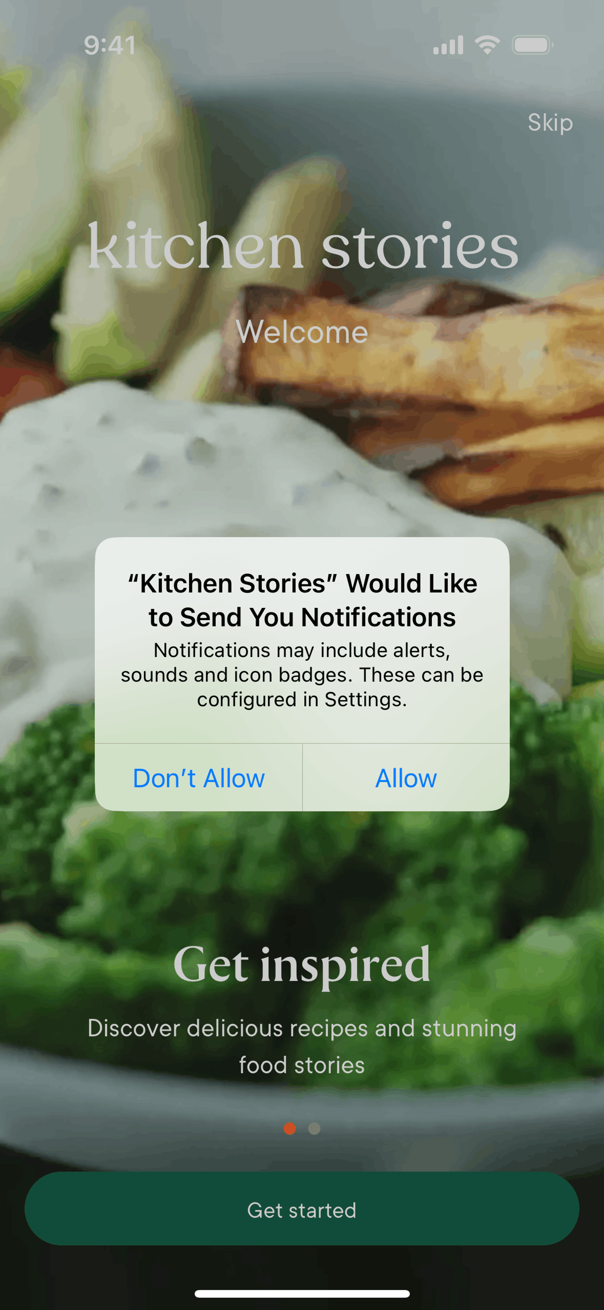Kitchen Stories iOS Food & Drink interface screenshot 3