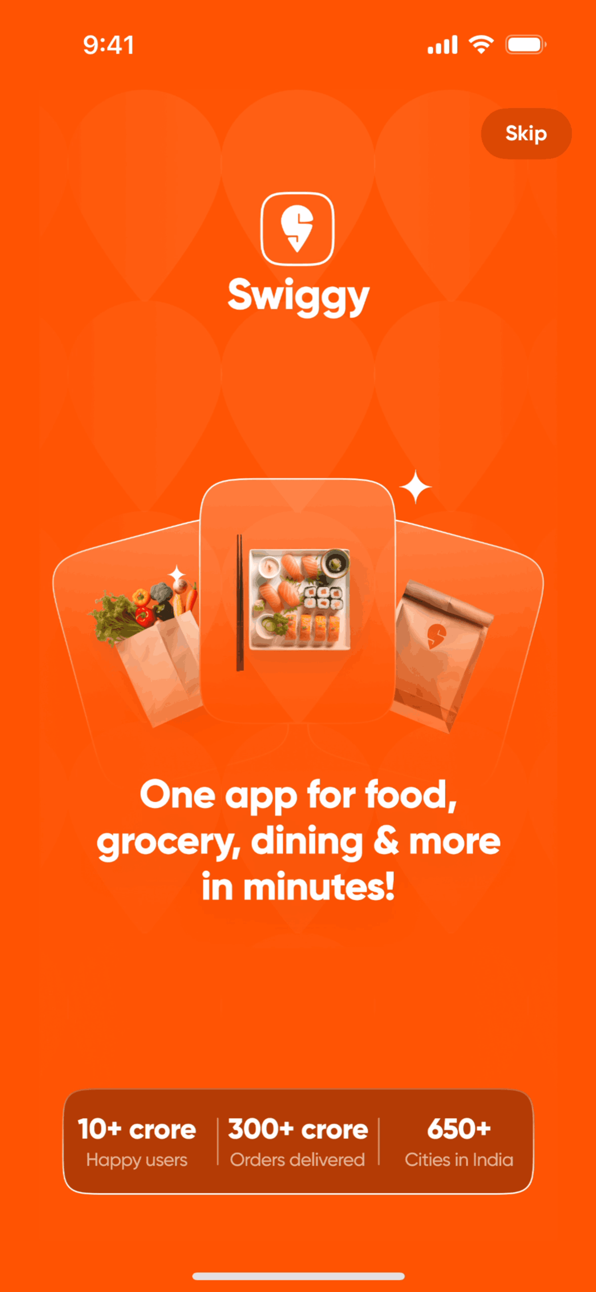 Swiggy iOS Food & Drink interface screenshot 9