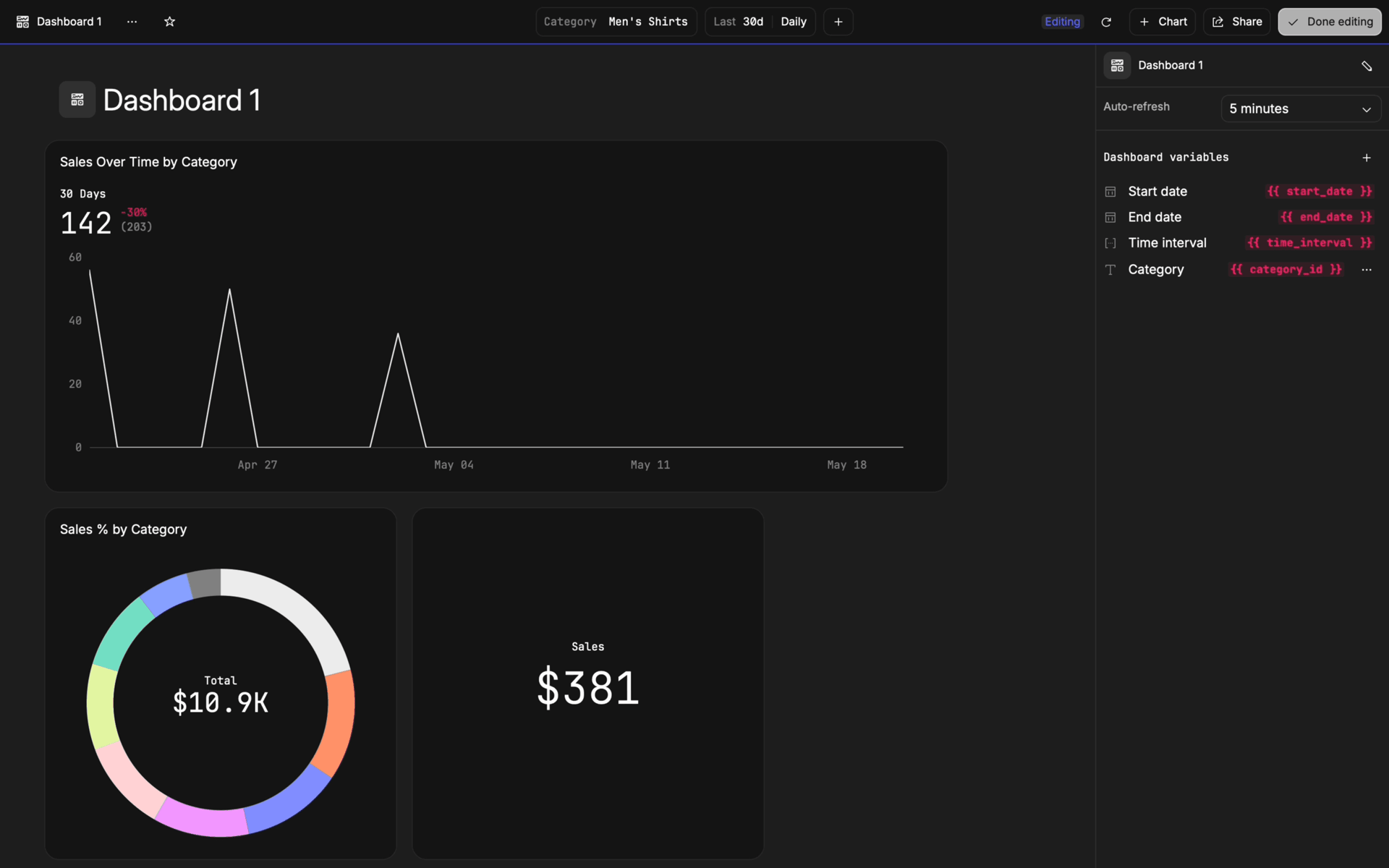 Basedash Web Business interface screenshot 4