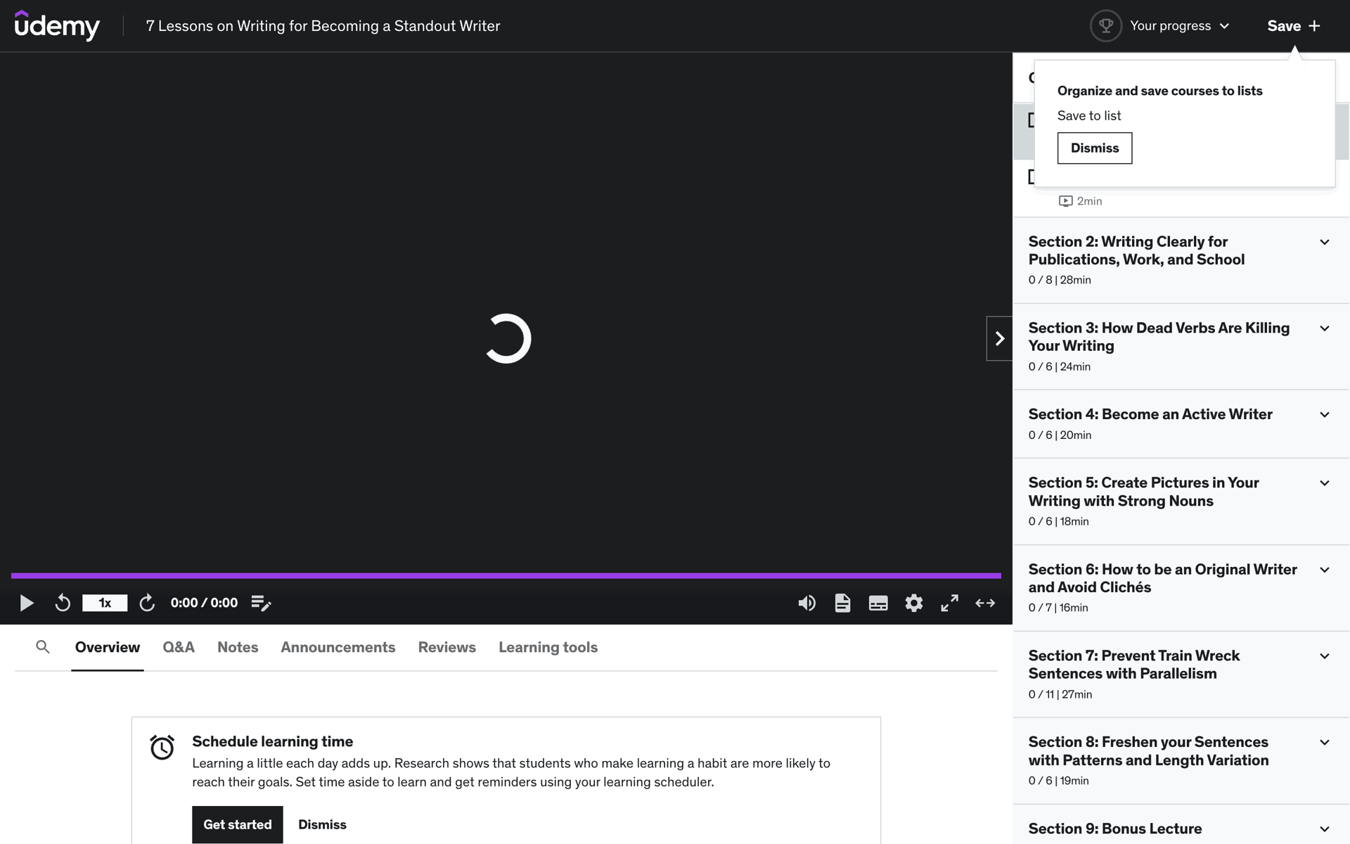 Udemy Web Education interface screenshot 17
