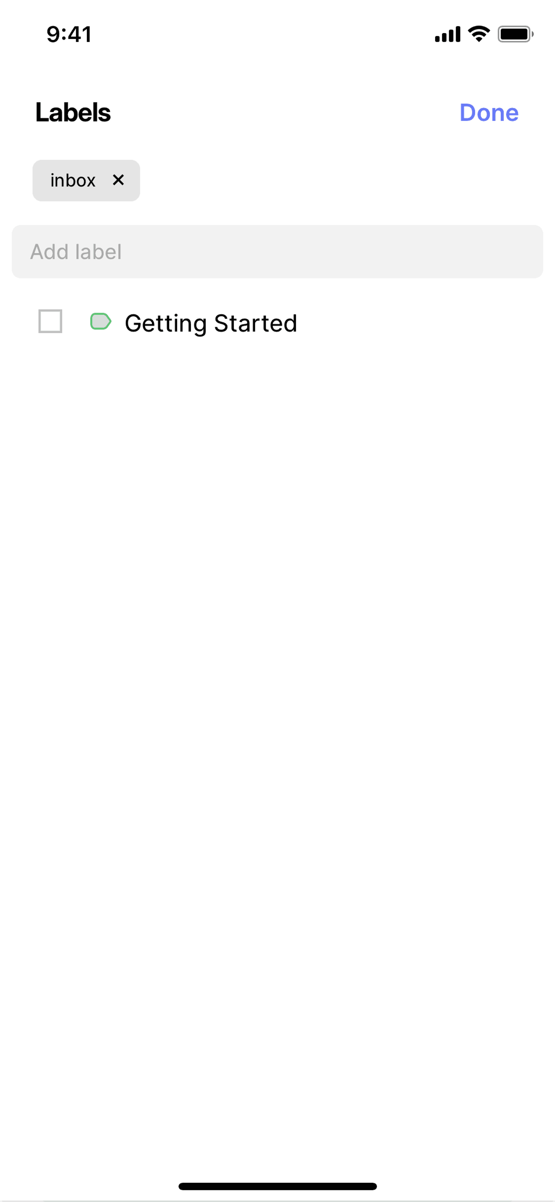 Clover iOS Productivity interface screenshot 21