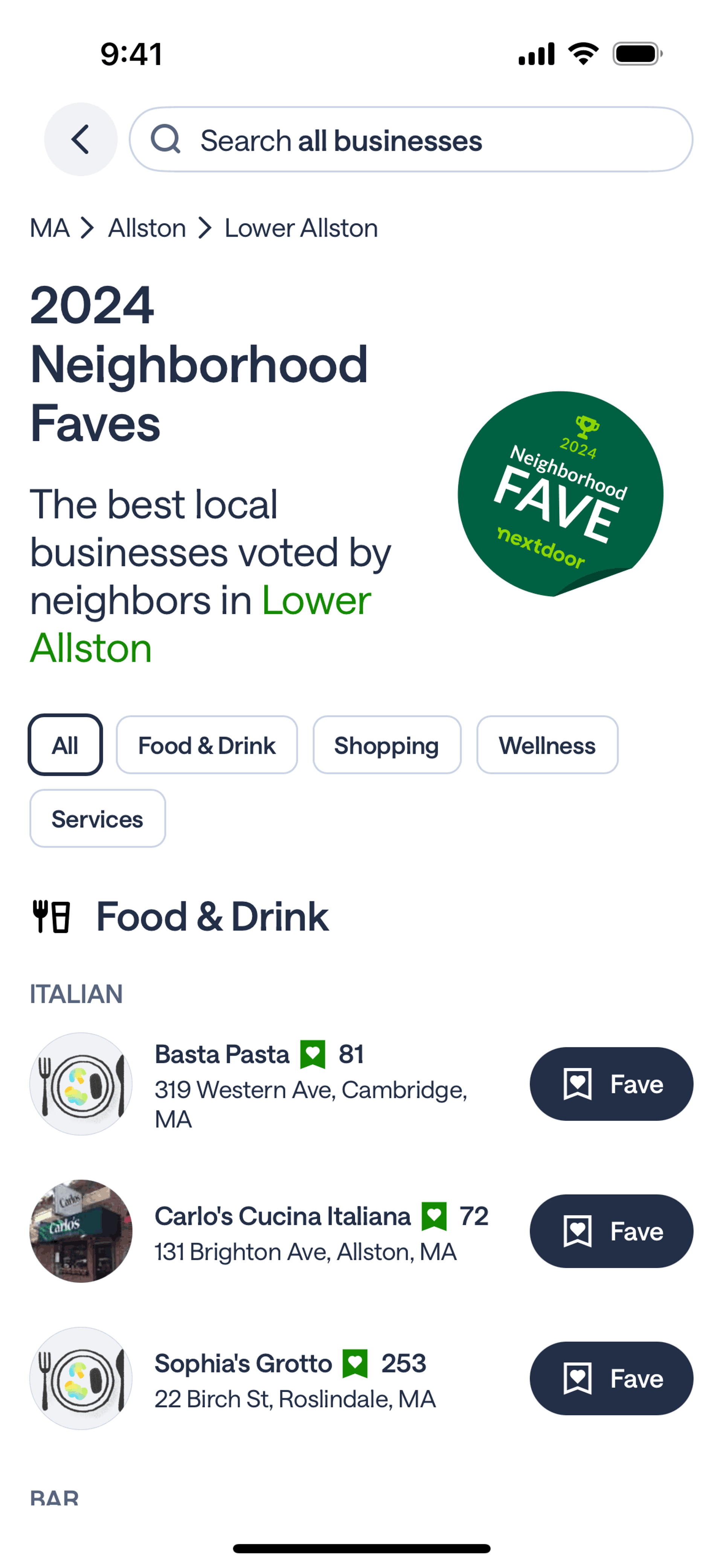 Nextdoor iOS Social Networking interface screenshot 11