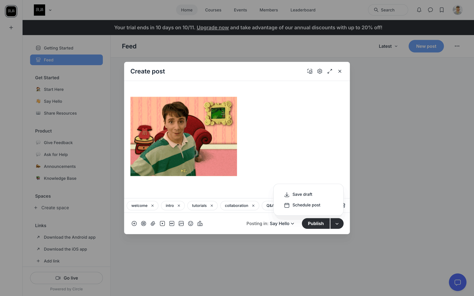 Circle Web Social Networking interface screenshot 23