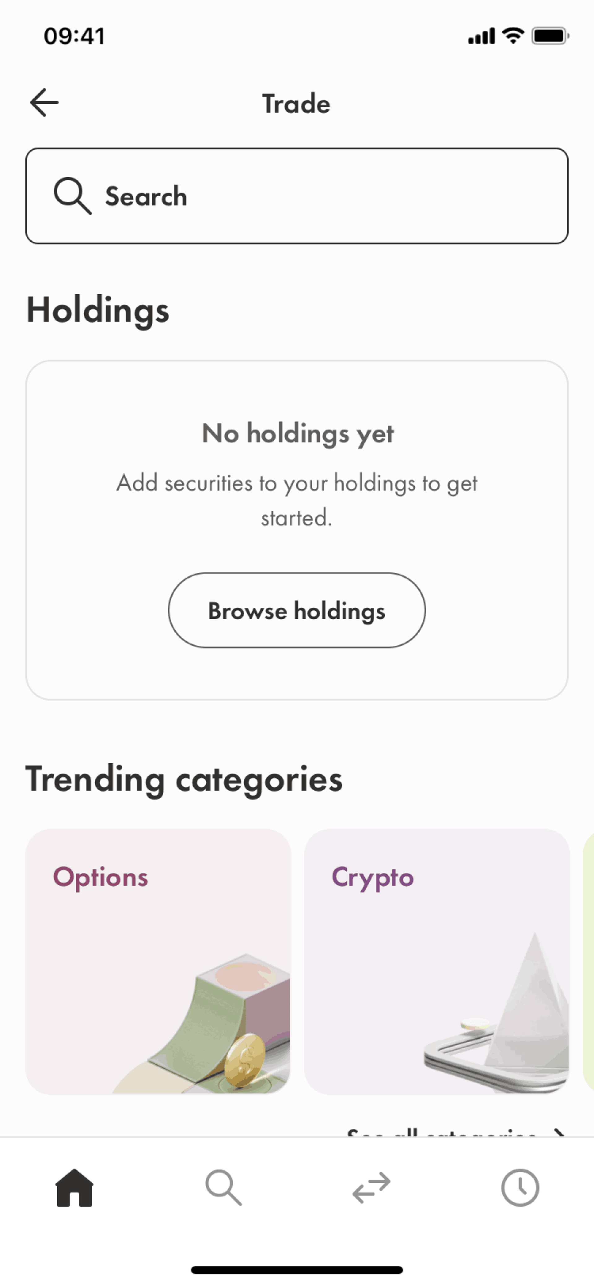 Wealthsimple iOS Finance interface screenshot 11