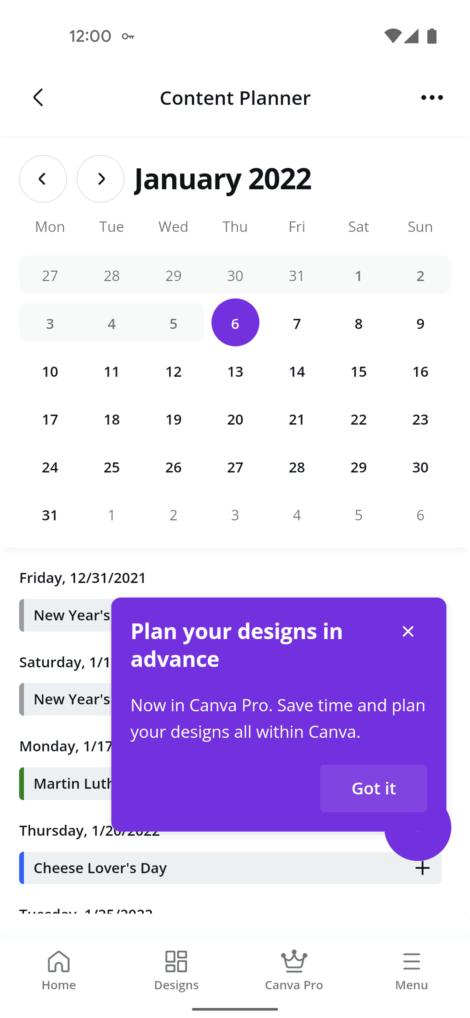 Canva Android Photo & Video interface screenshot 21