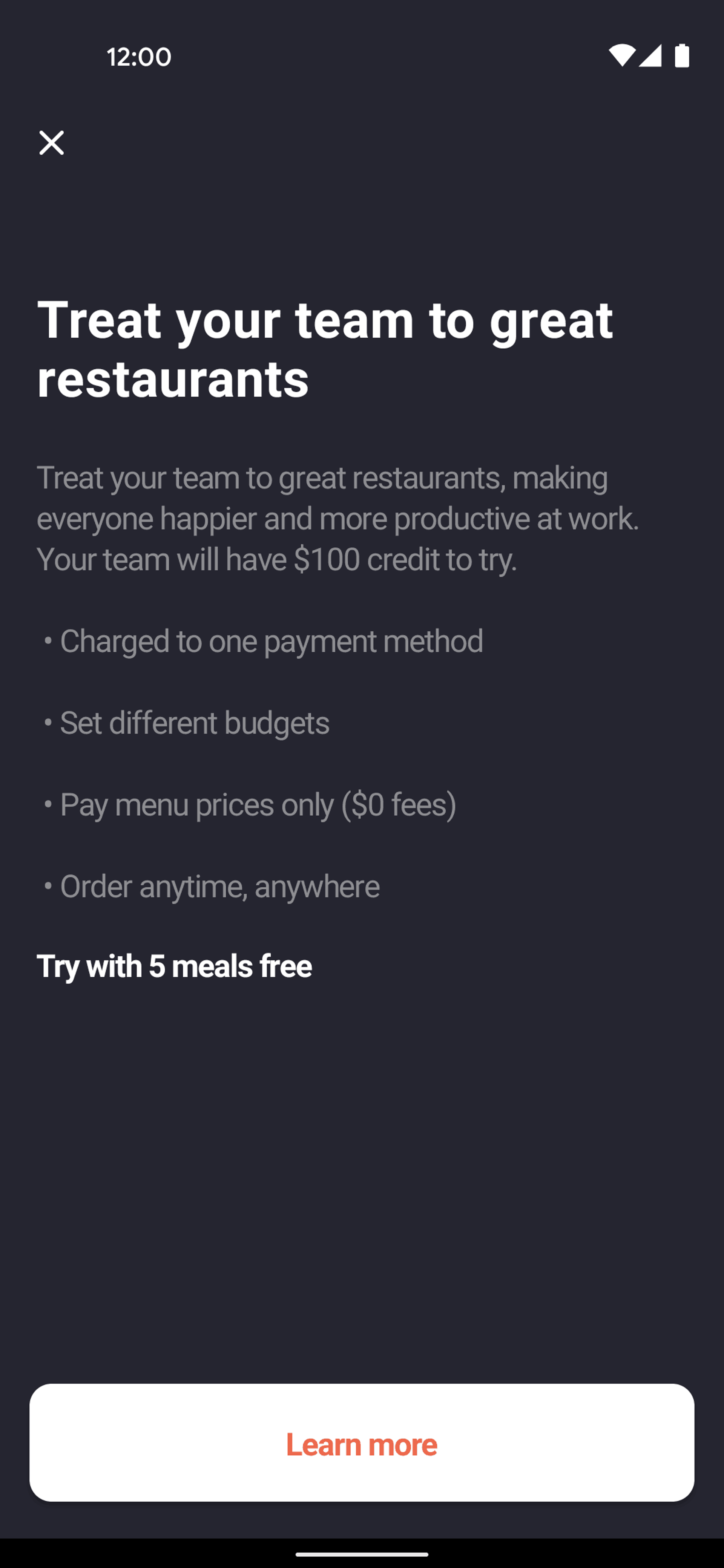 Allset Android Food & Drink interface screenshot 24