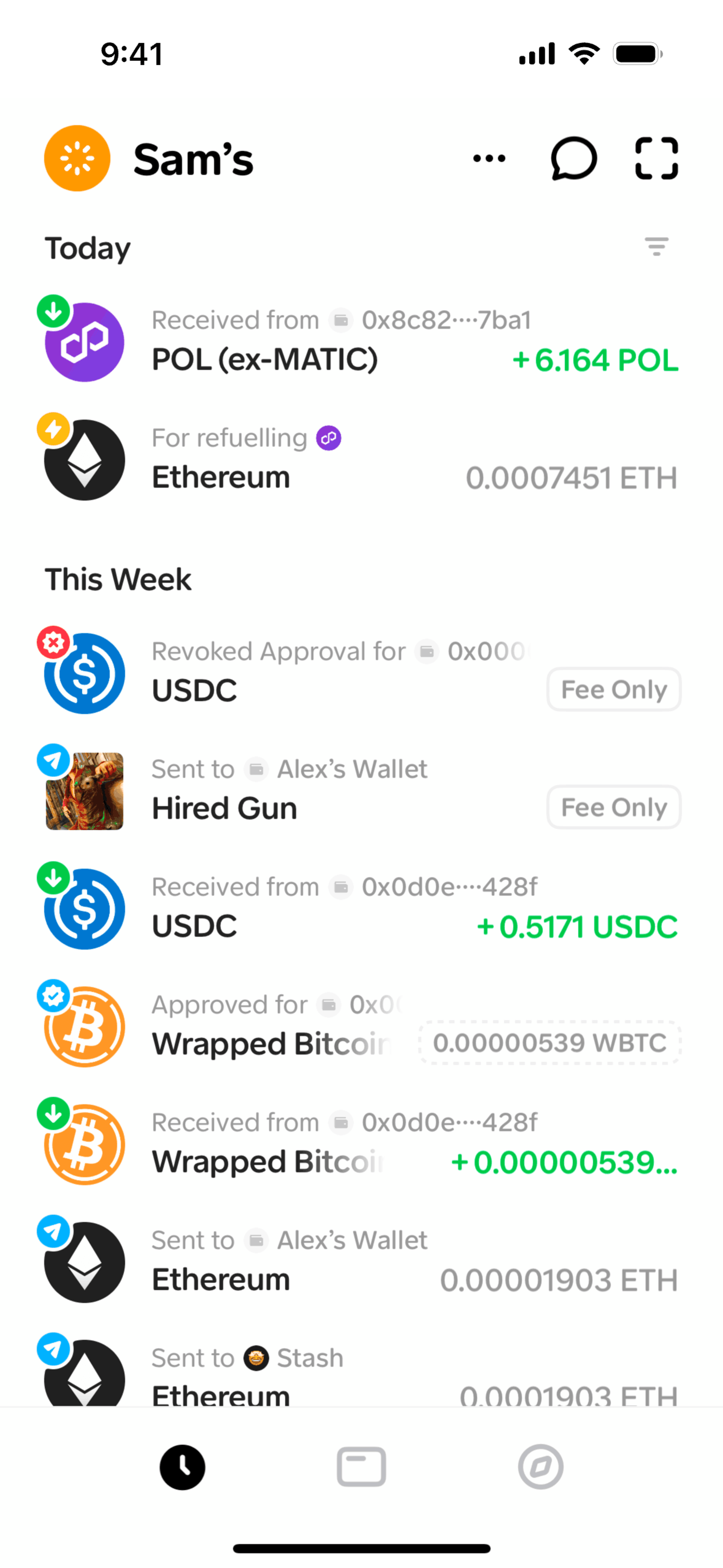 Family iOS Crypto & Web3 interface screenshot 12