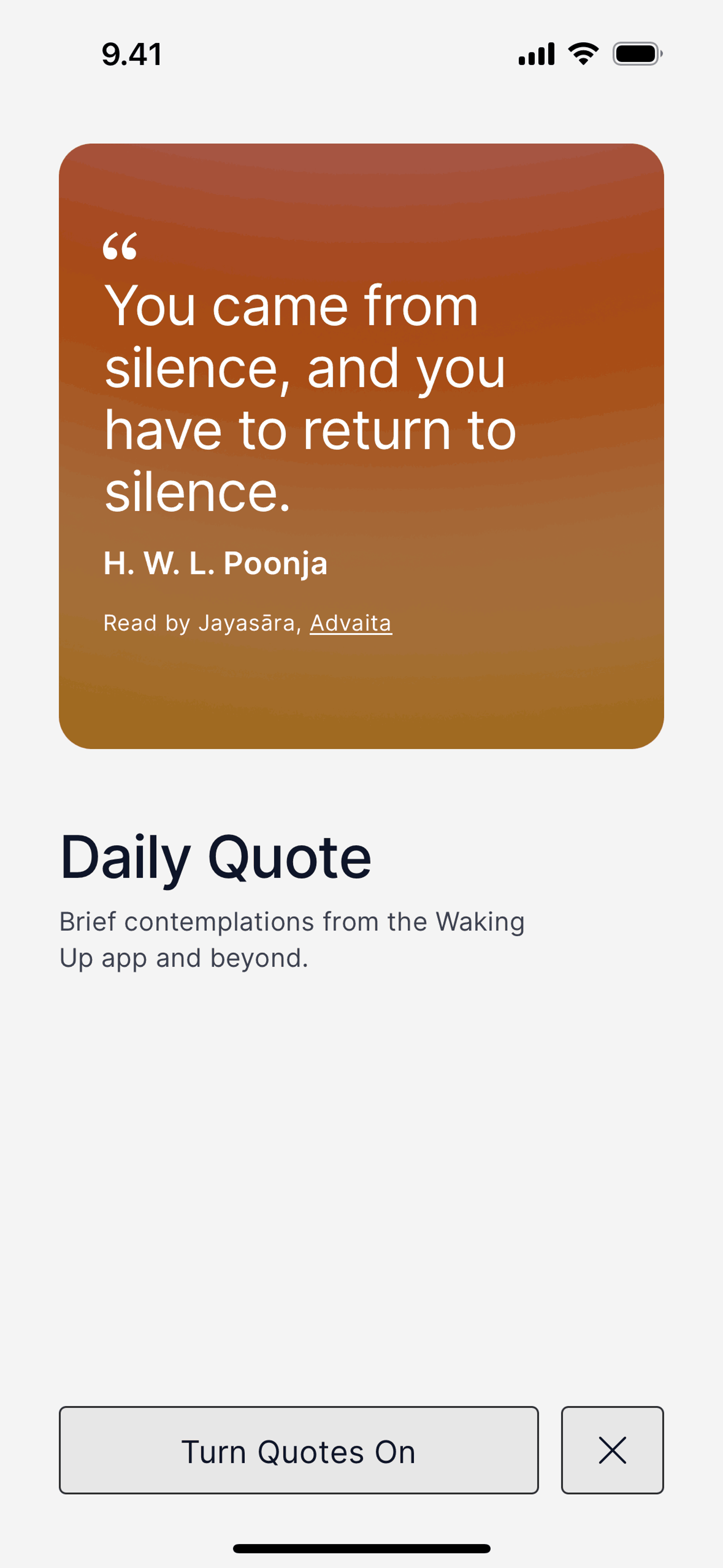 Waking Up iOS Health & Fitness interface screenshot 23