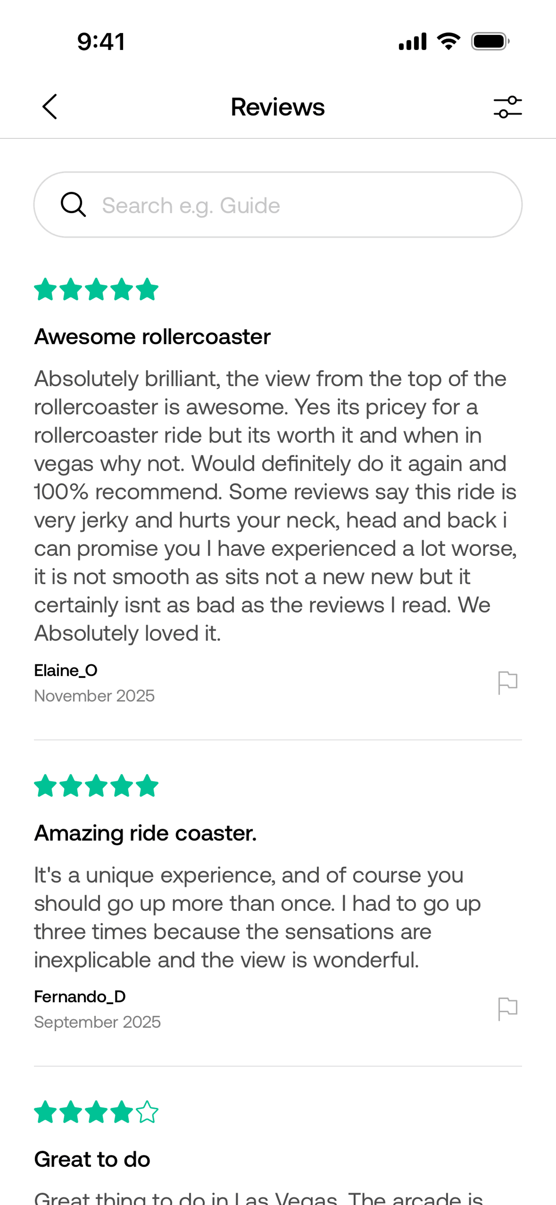 Tours & attractions