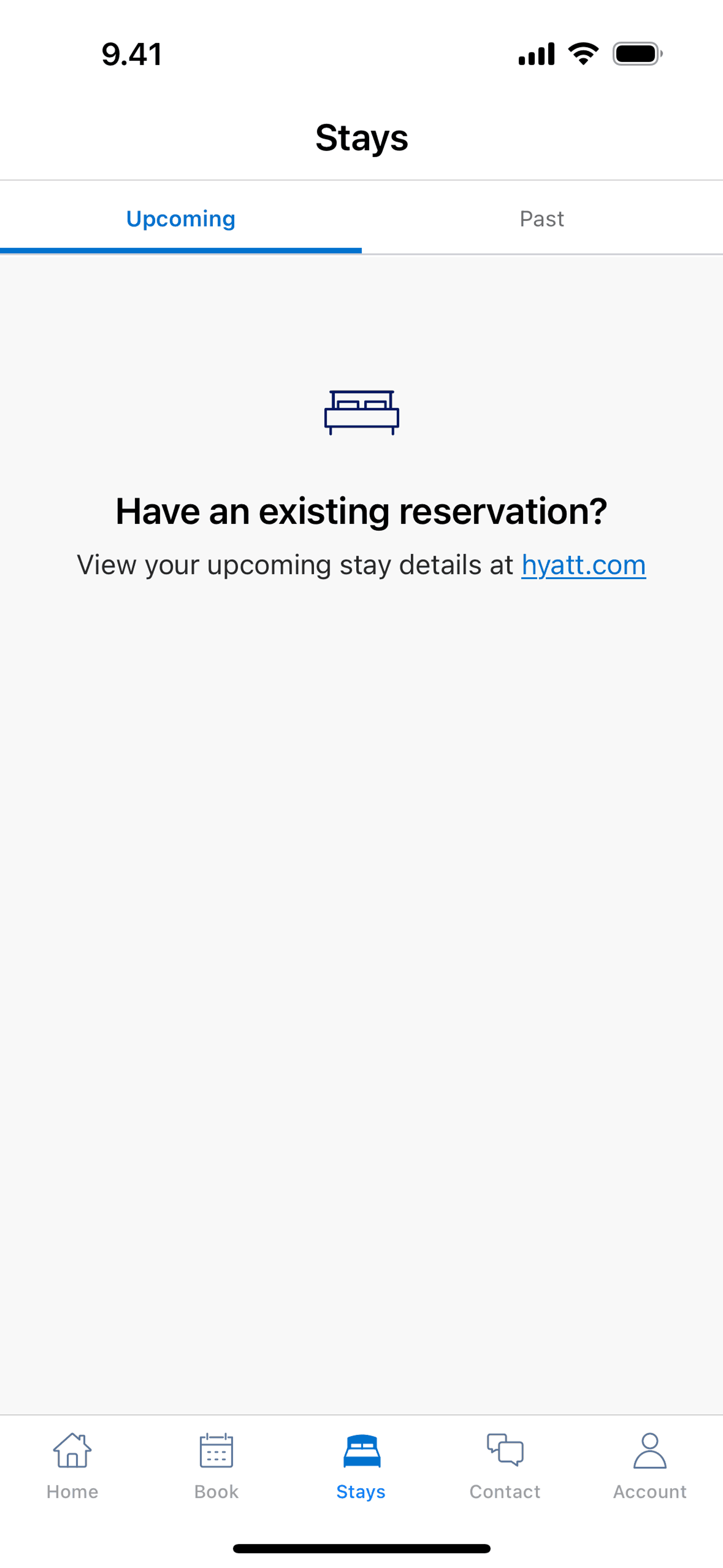 World of Hyatt iOS Travel & Transportation interface screenshot 6
