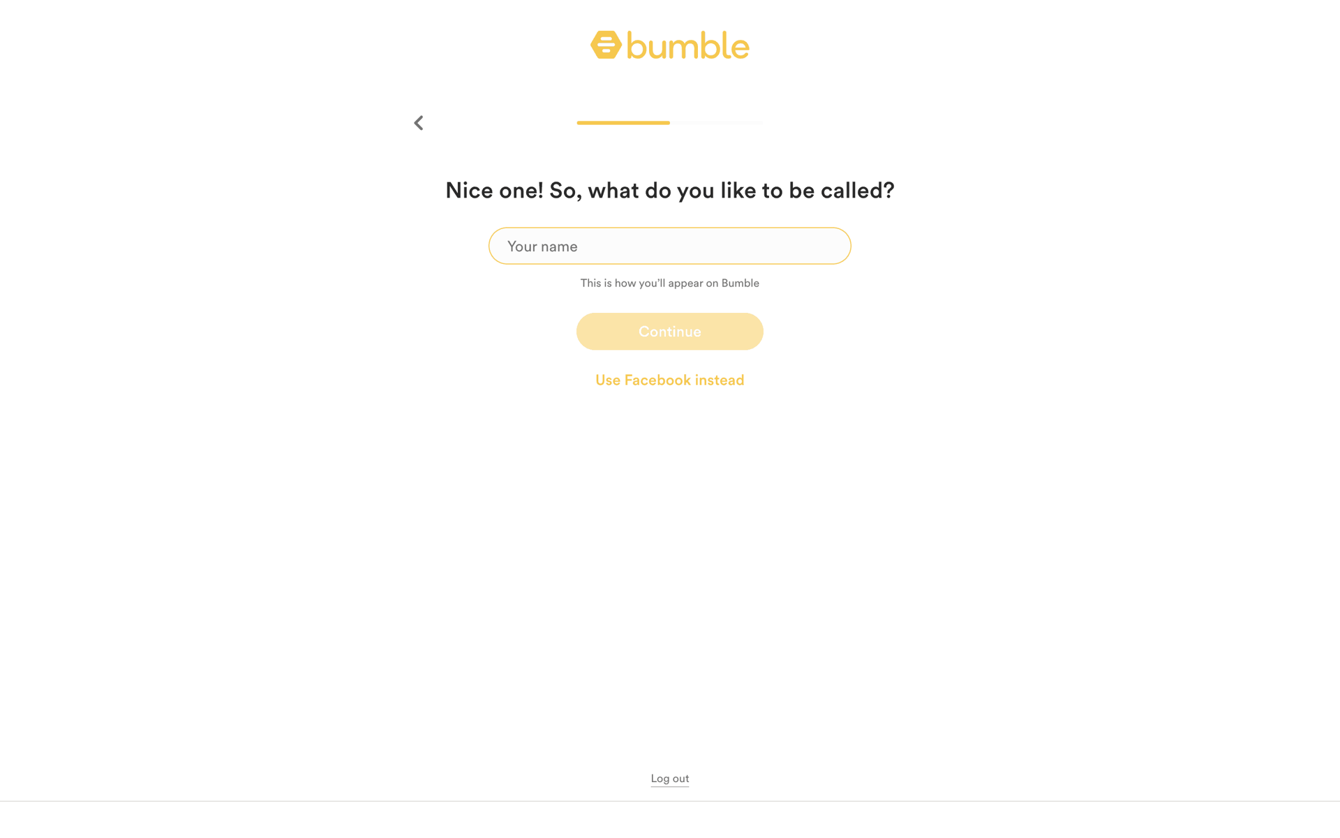 Bumble Web Lifestyle interface screenshot 24
