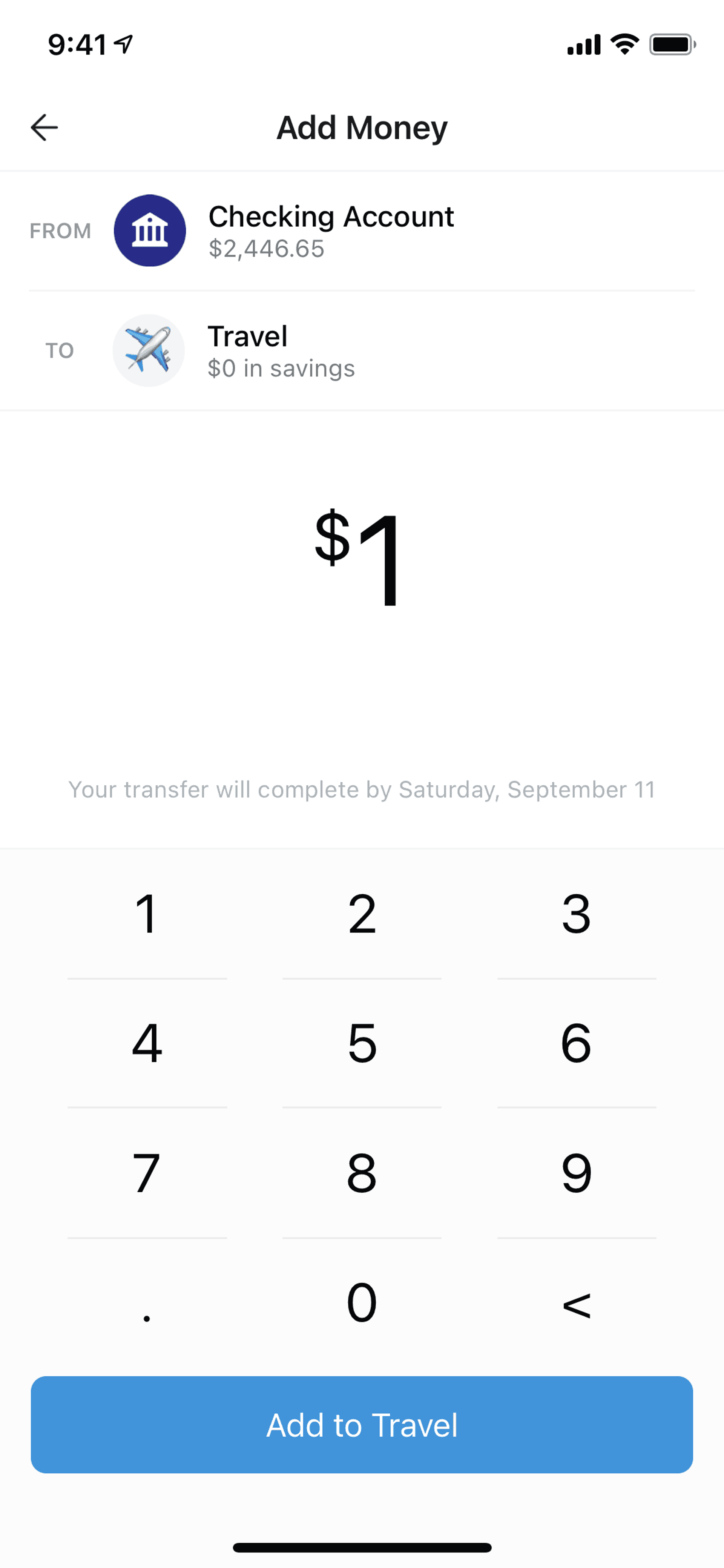 Digit iOS Finance interface screenshot 20