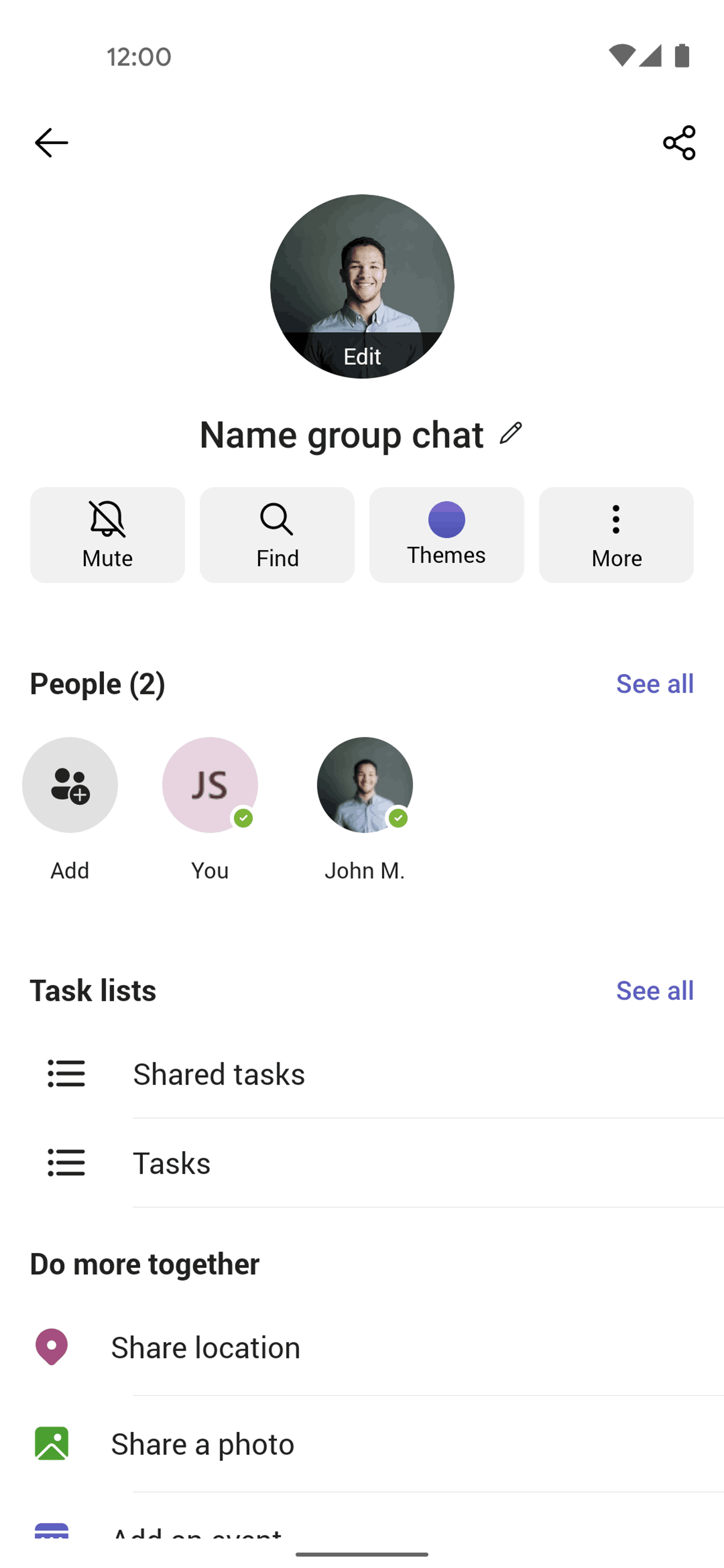 Microsoft Teams Android Business interface screenshot 16
