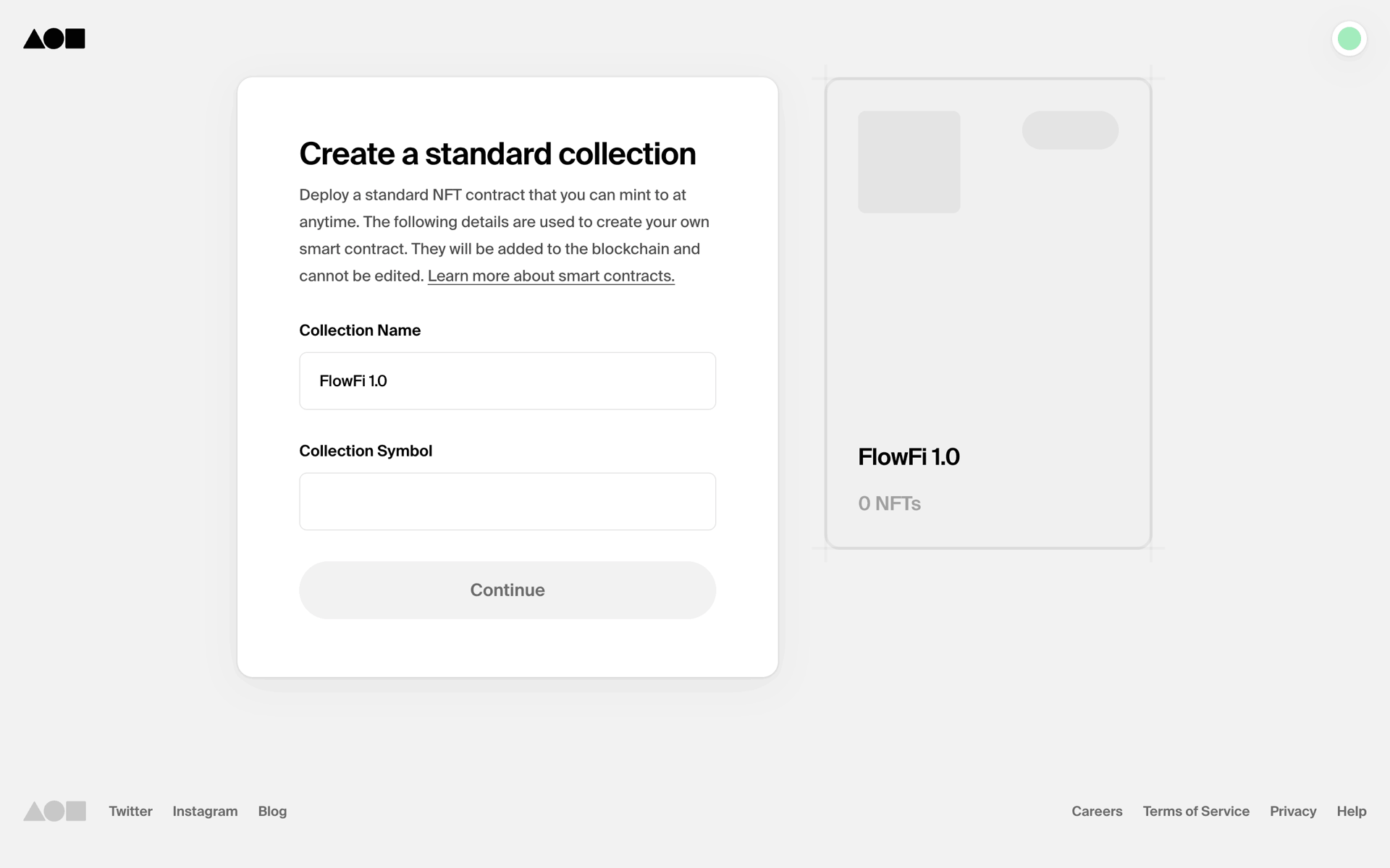 Foundation Web Crypto & Web3 interface screenshot 10