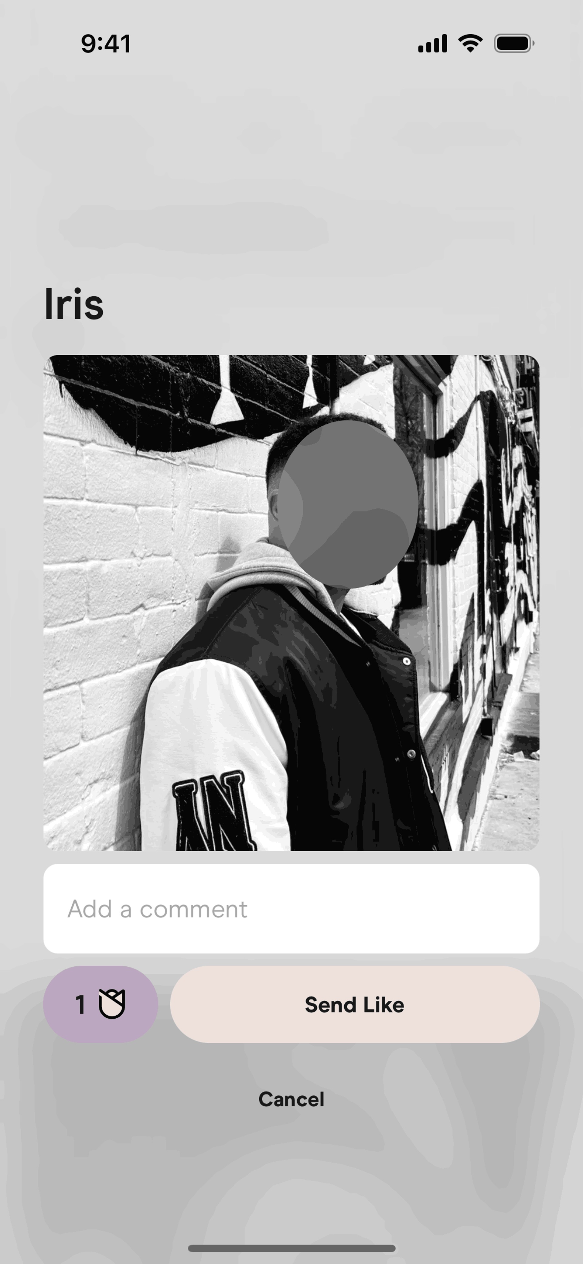 Hinge iOS Lifestyle interface screenshot 3