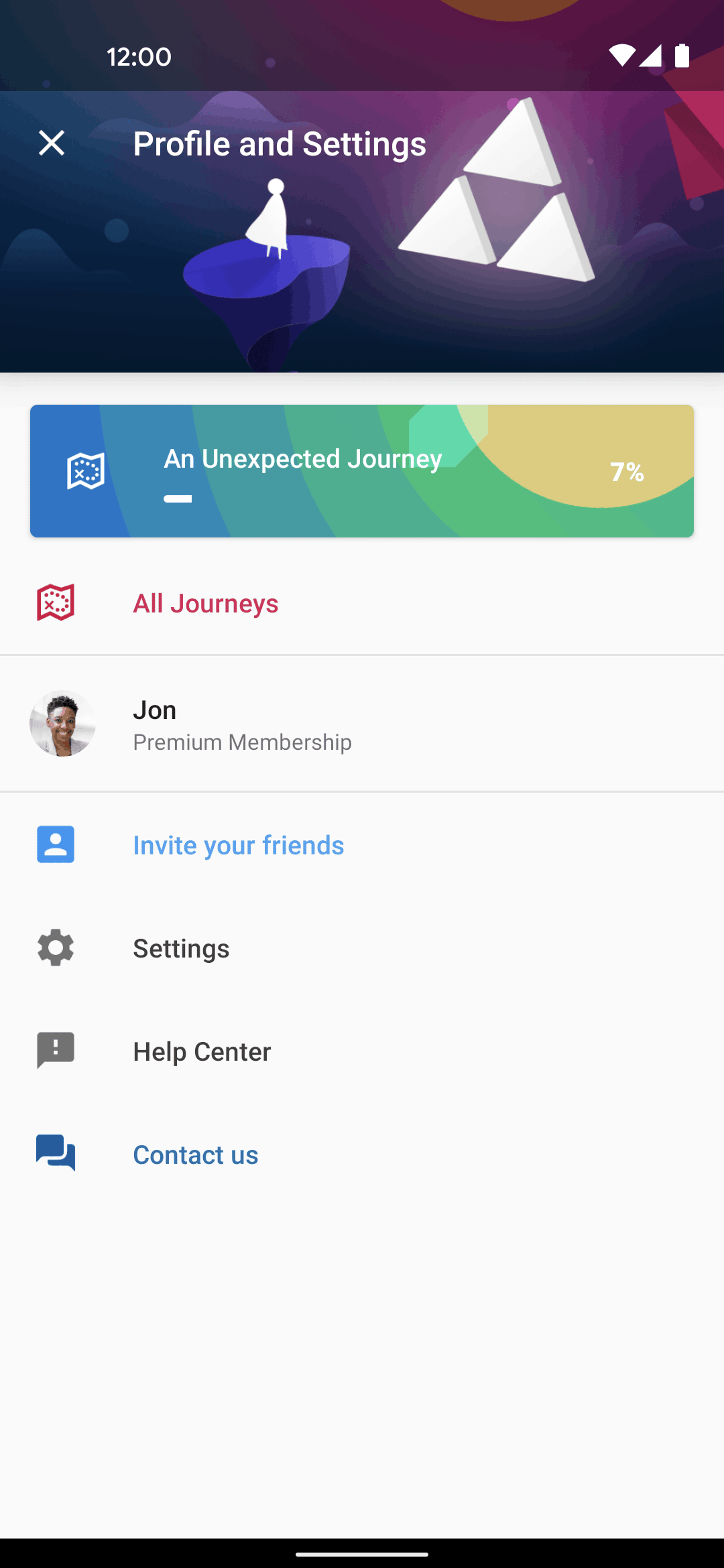 Fabulous Android Health & Fitness interface screenshot 20