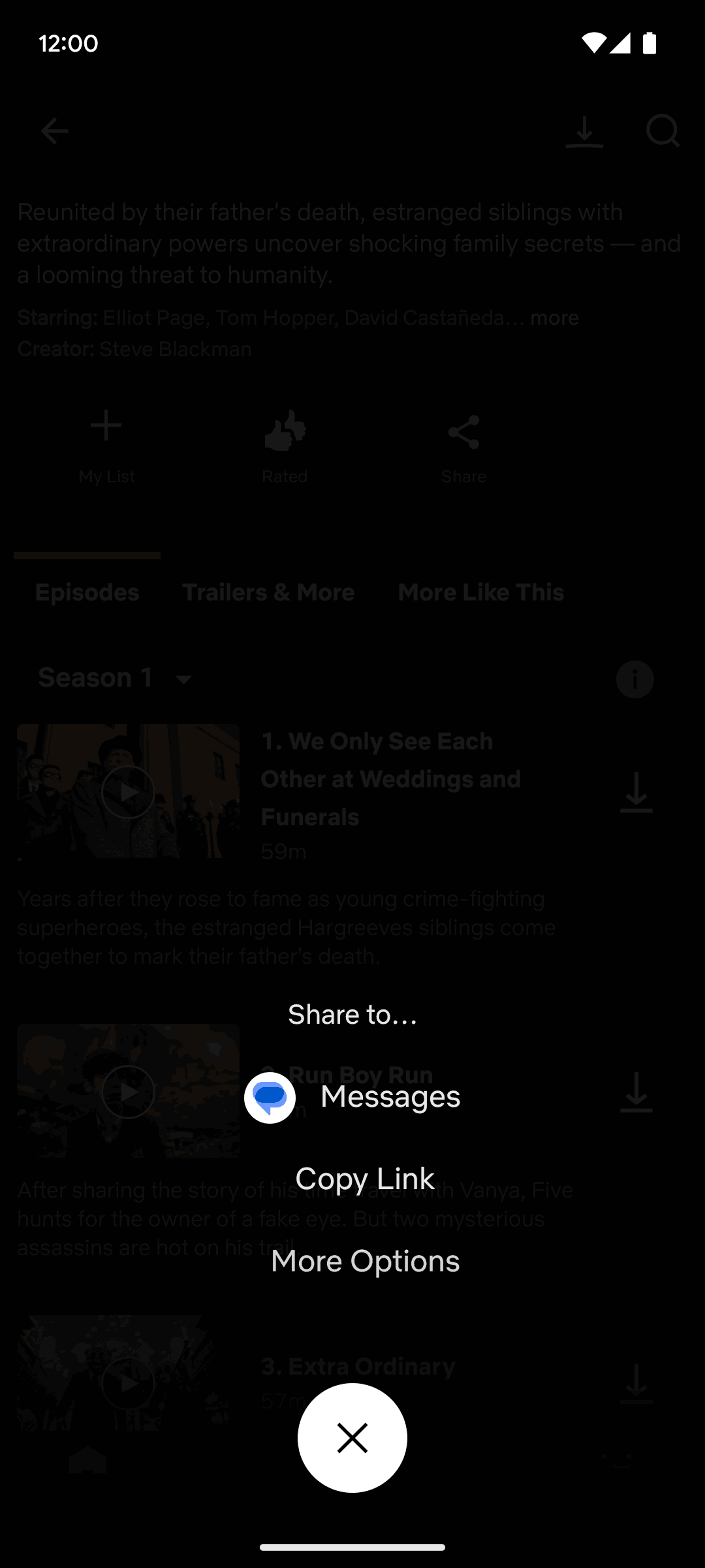 Netflix Android Entertainment interface screenshot 19