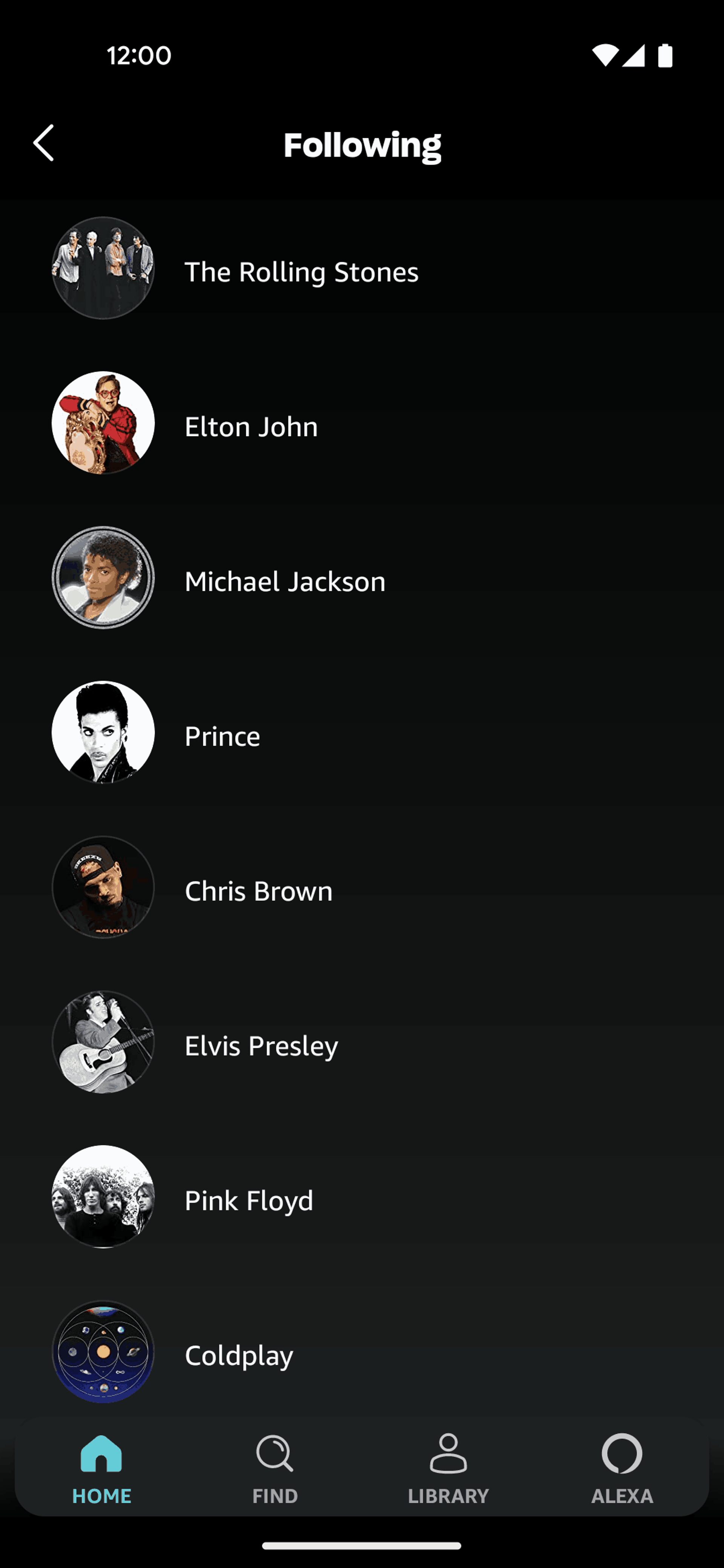Amazon Music Android Music & Audio interface screenshot 21