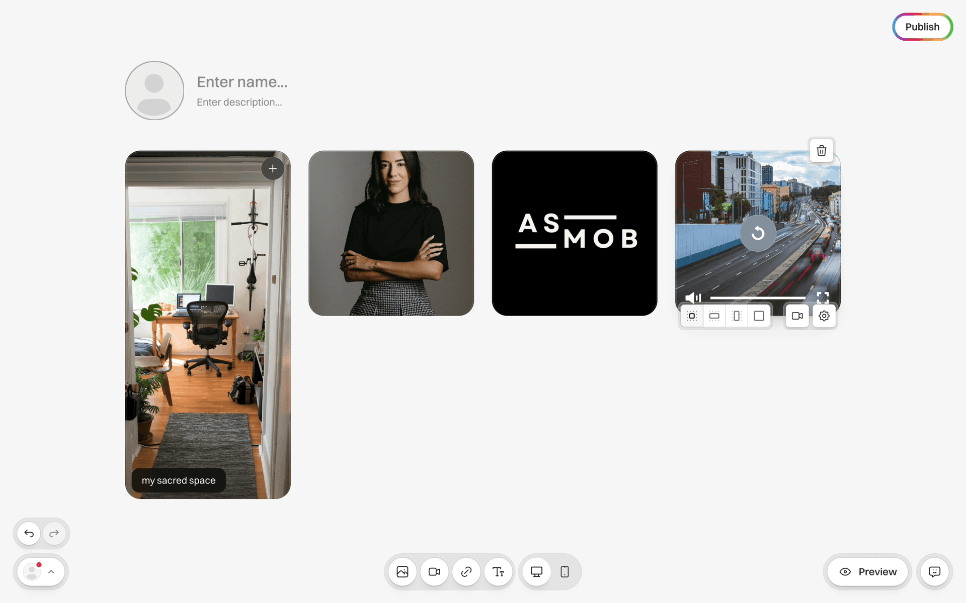 Portrait Web Crypto & Web3 interface screenshot 2