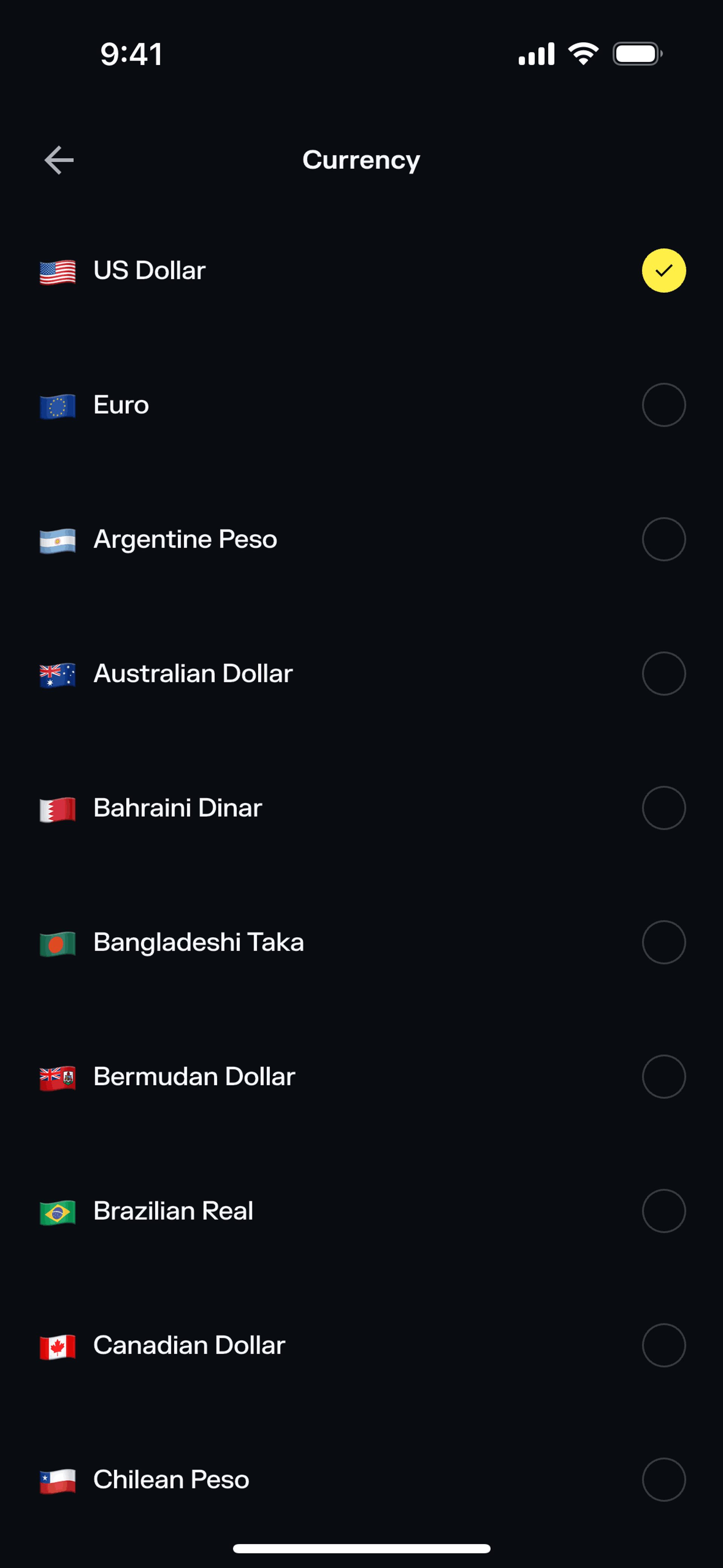 Solflare iOS Crypto & Web3 interface screenshot 18