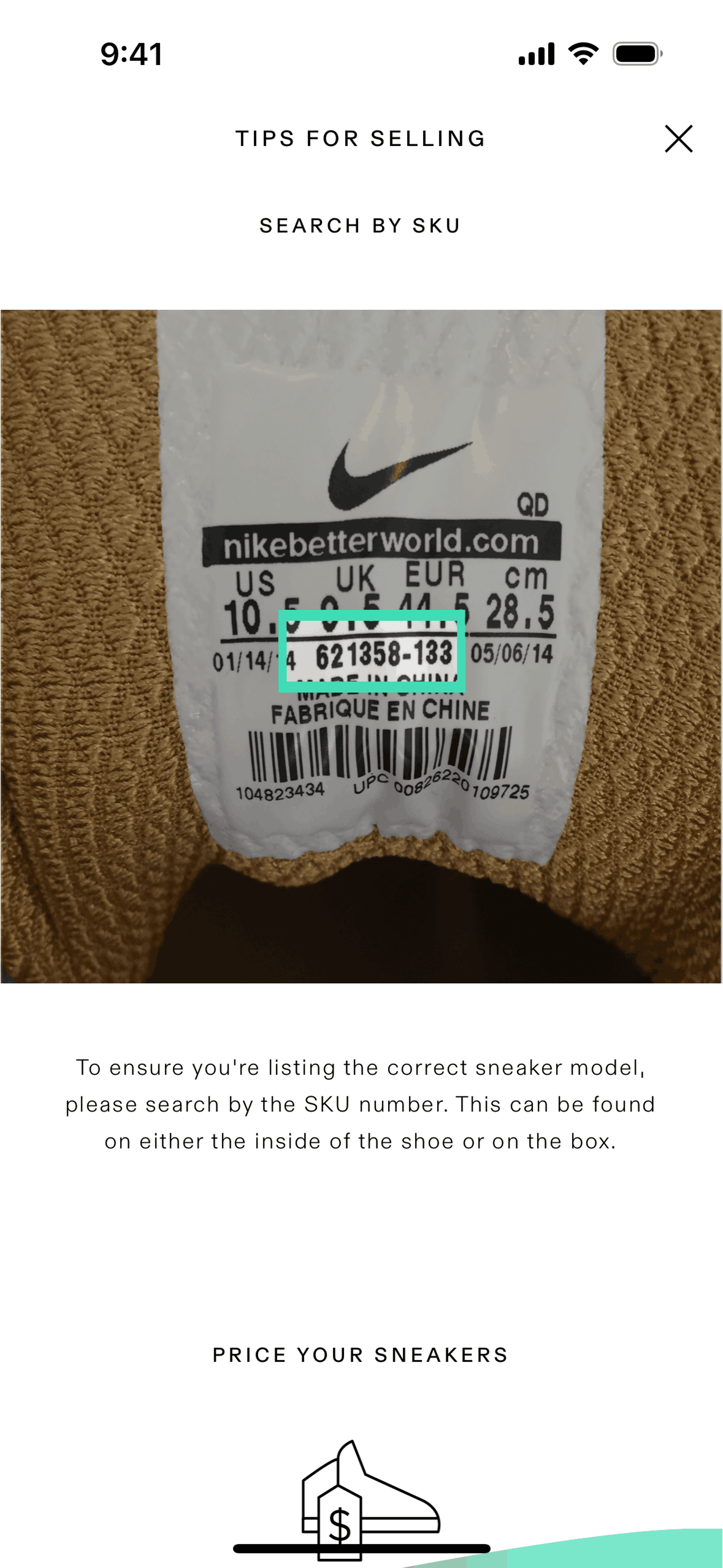 GOAT iOS Shopping interface screenshot 7