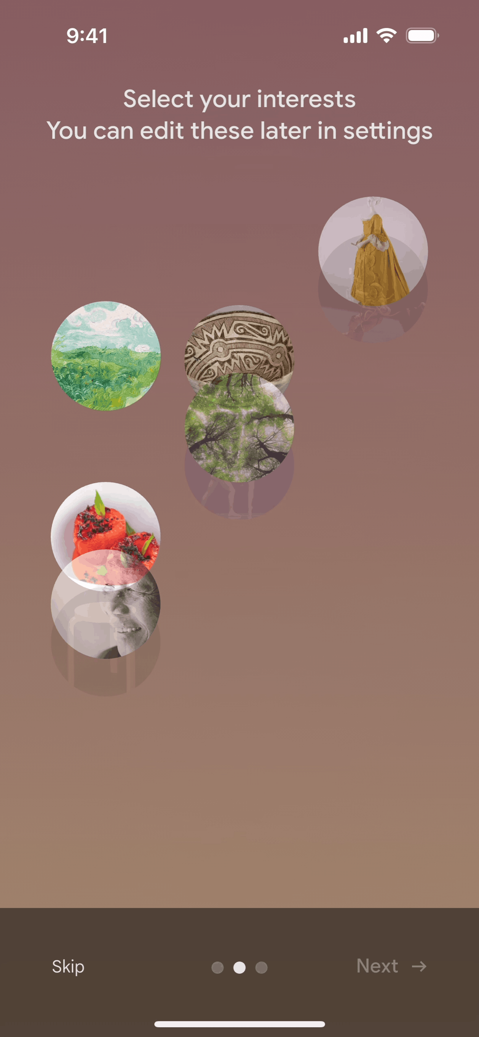 Google Arts & Culture iOS Education interface screenshot 4