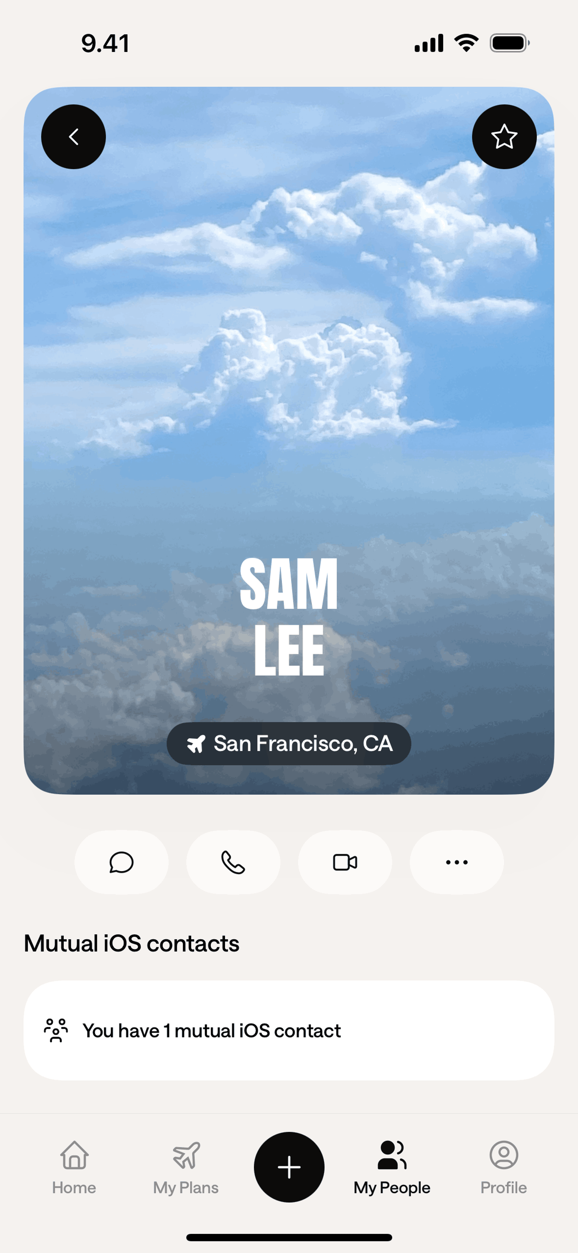 Mozi iOS Social Networking interface screenshot 15