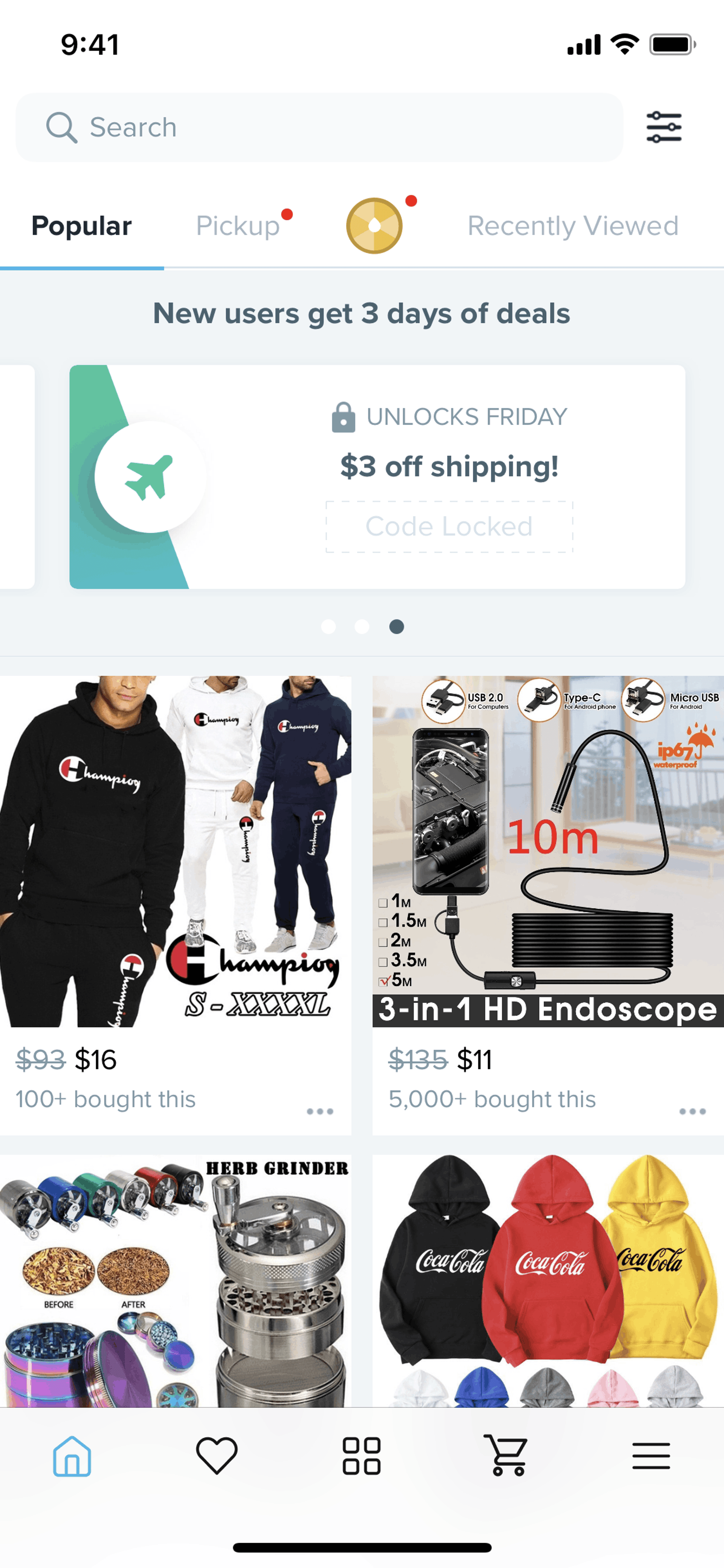 Wish iOS Shopping interface screenshot 20