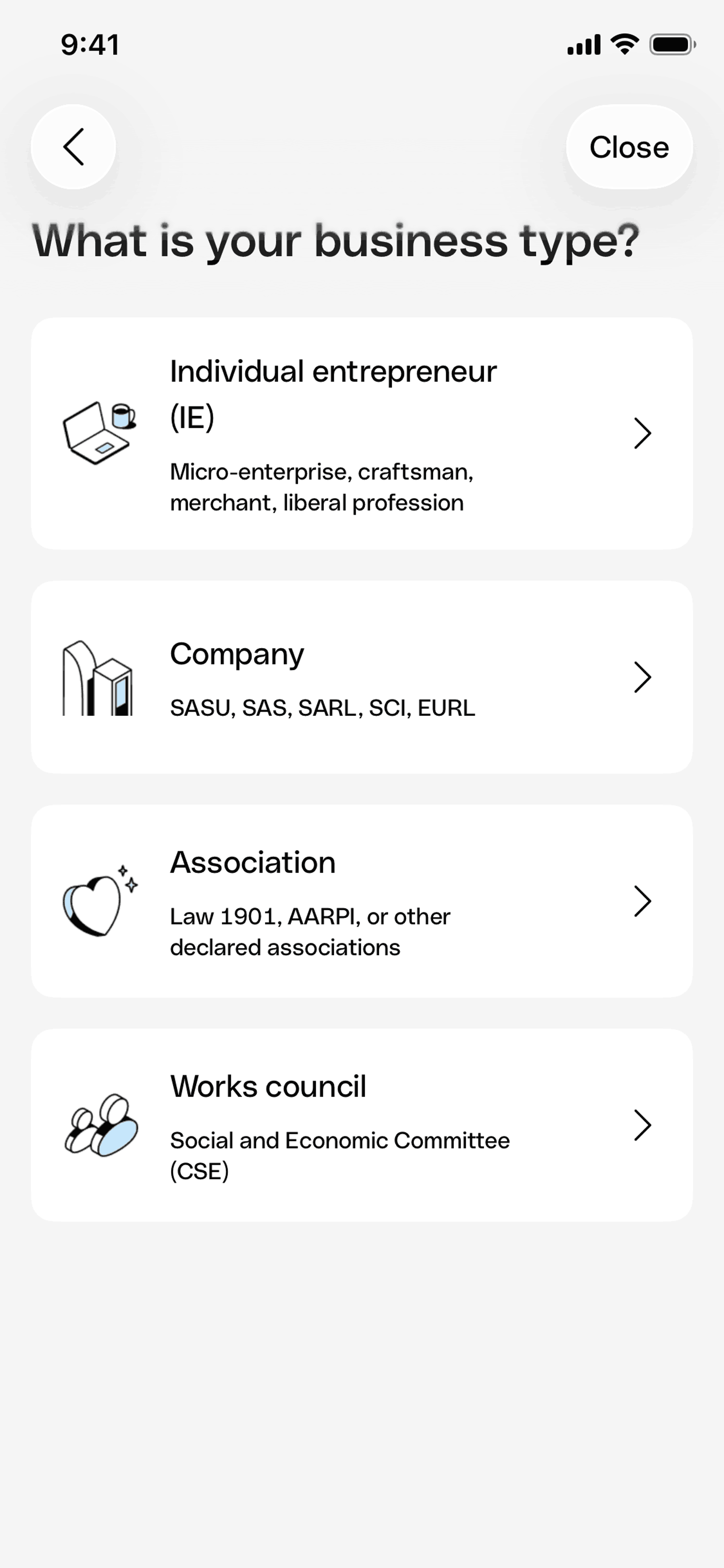 Qonto iOS Qonto interface screenshot 12