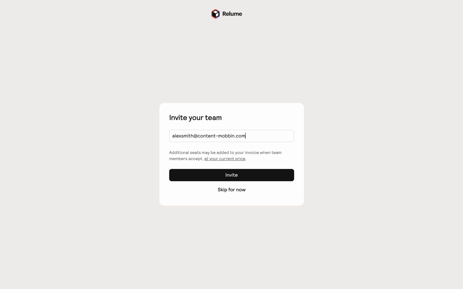 Relume Web AI interface screenshot 8