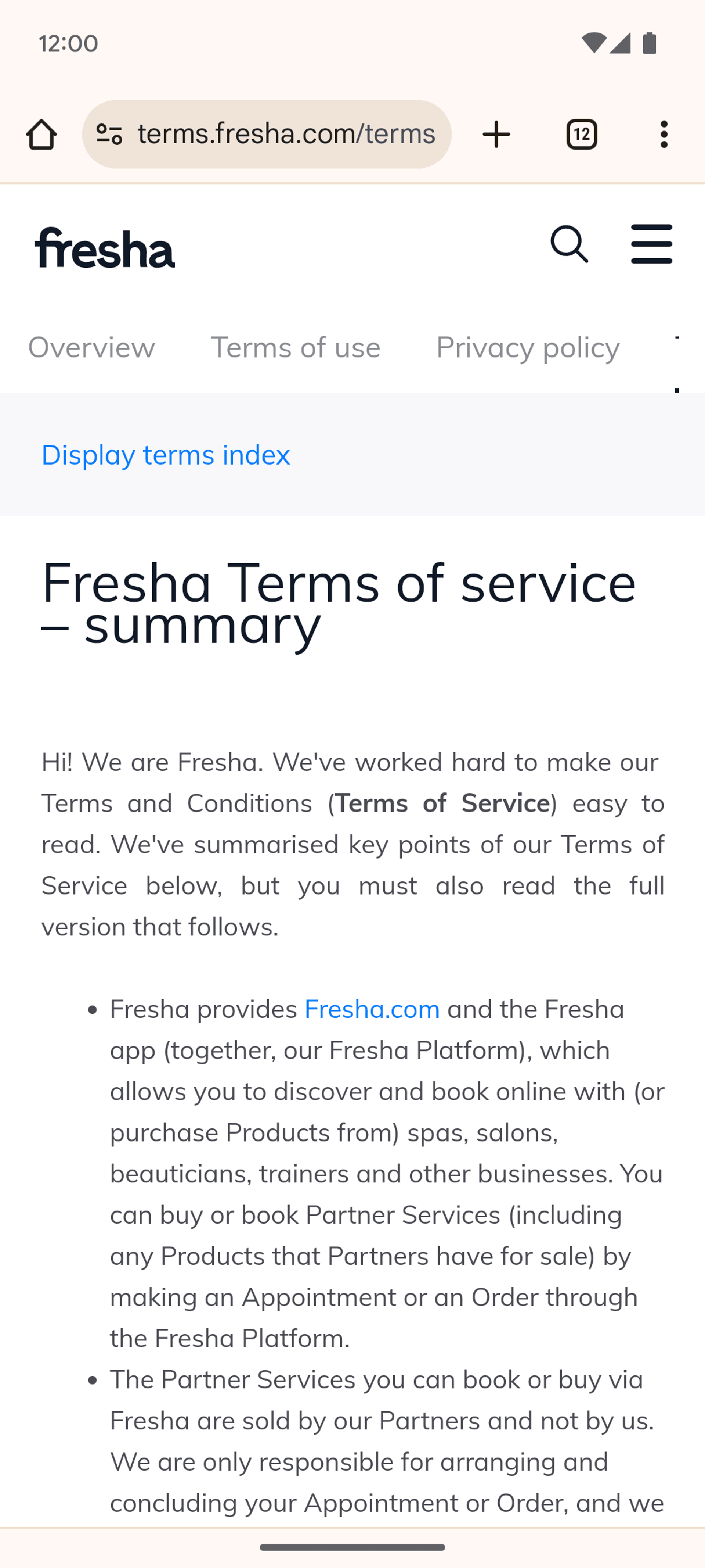 Fresha Android Lifestyle interface screenshot 10
