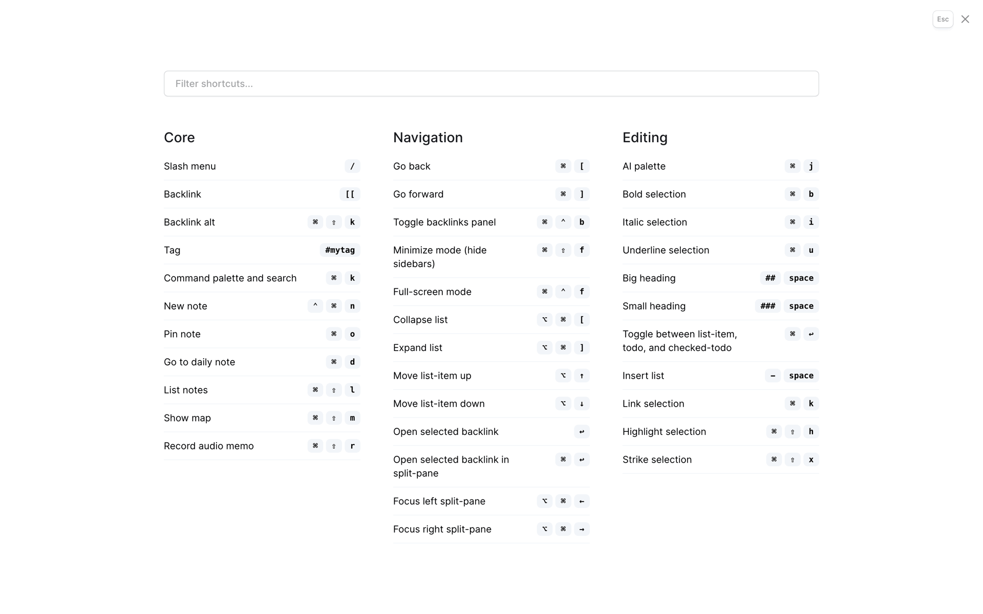 Reflect Web AI interface screenshot 16