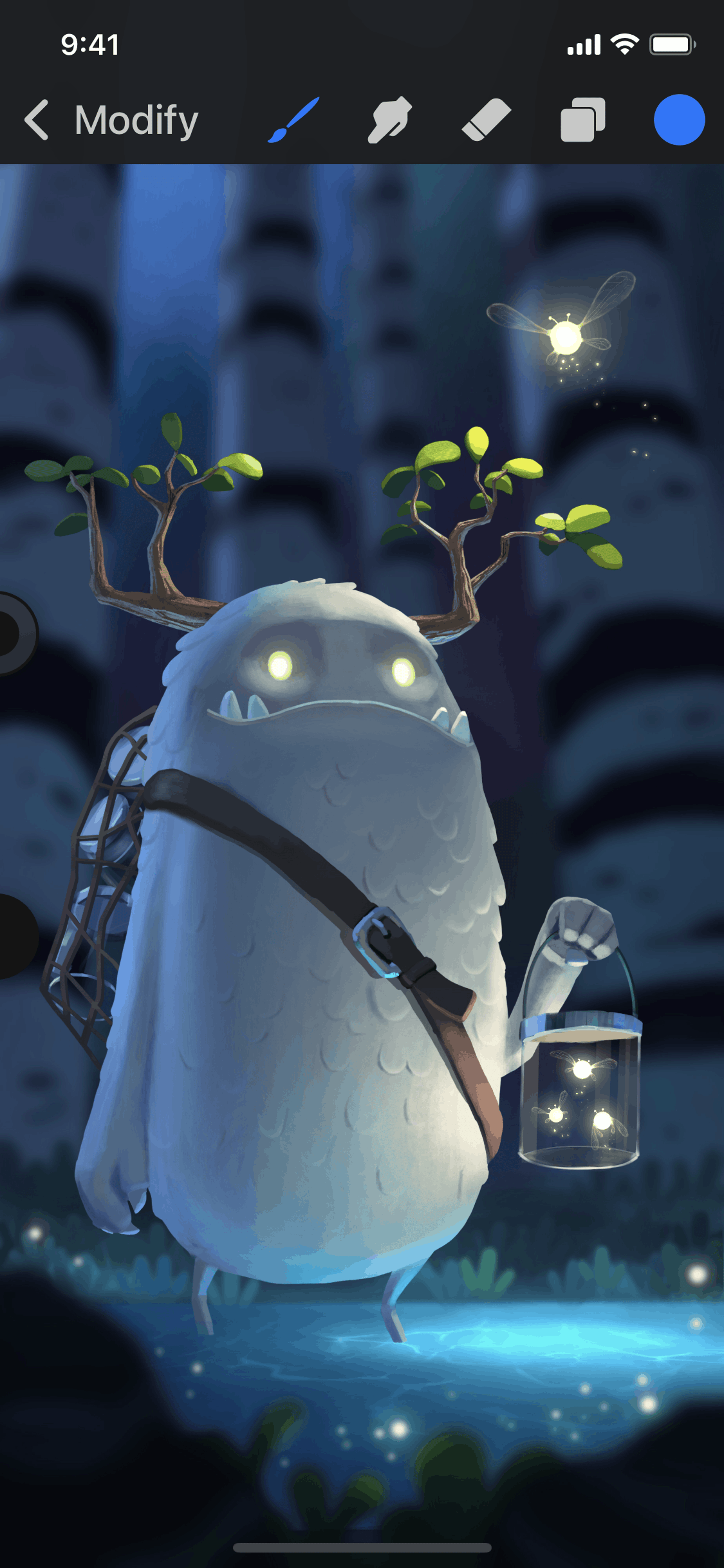 Procreate Pocket iOS Graphics & Design interface screenshot 11