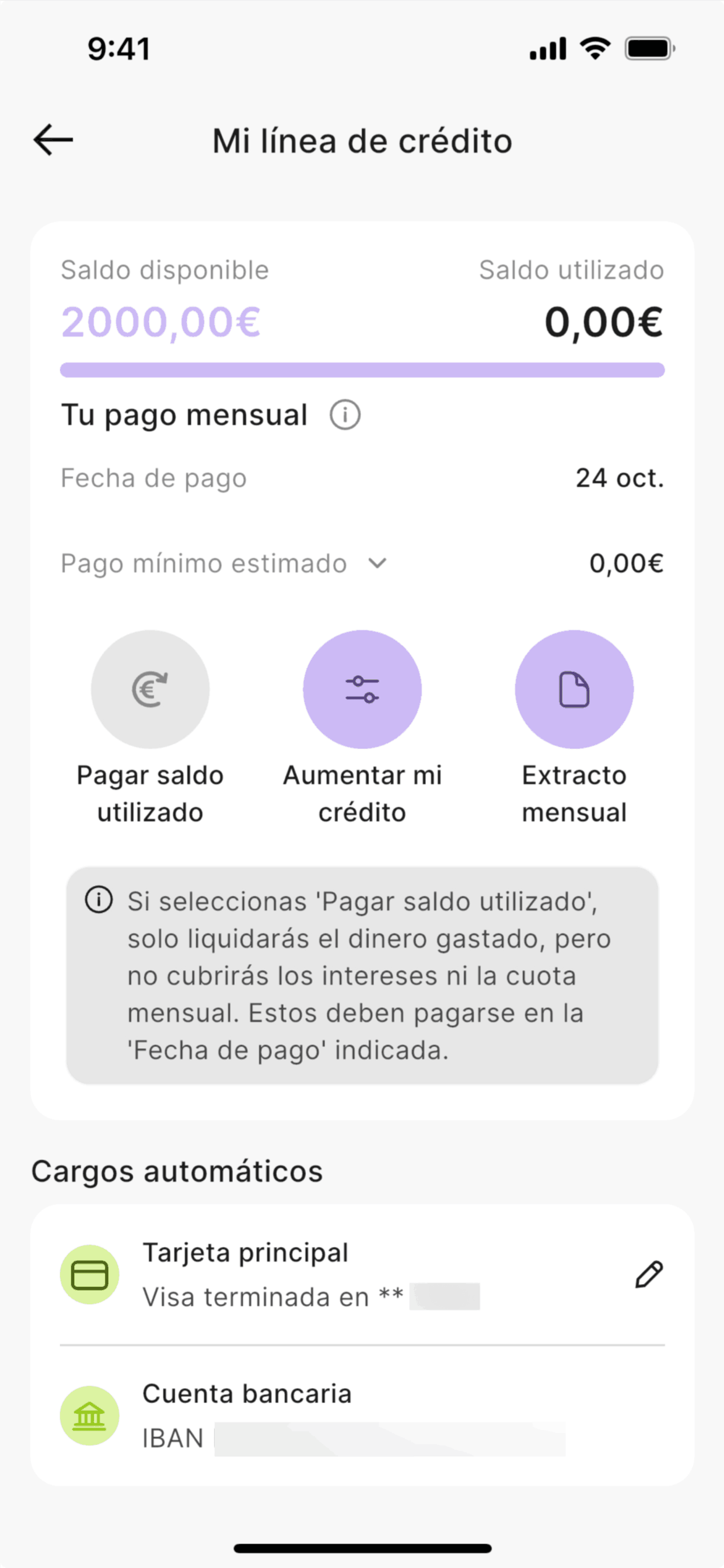 Plazo iOS Finance interface screenshot 15