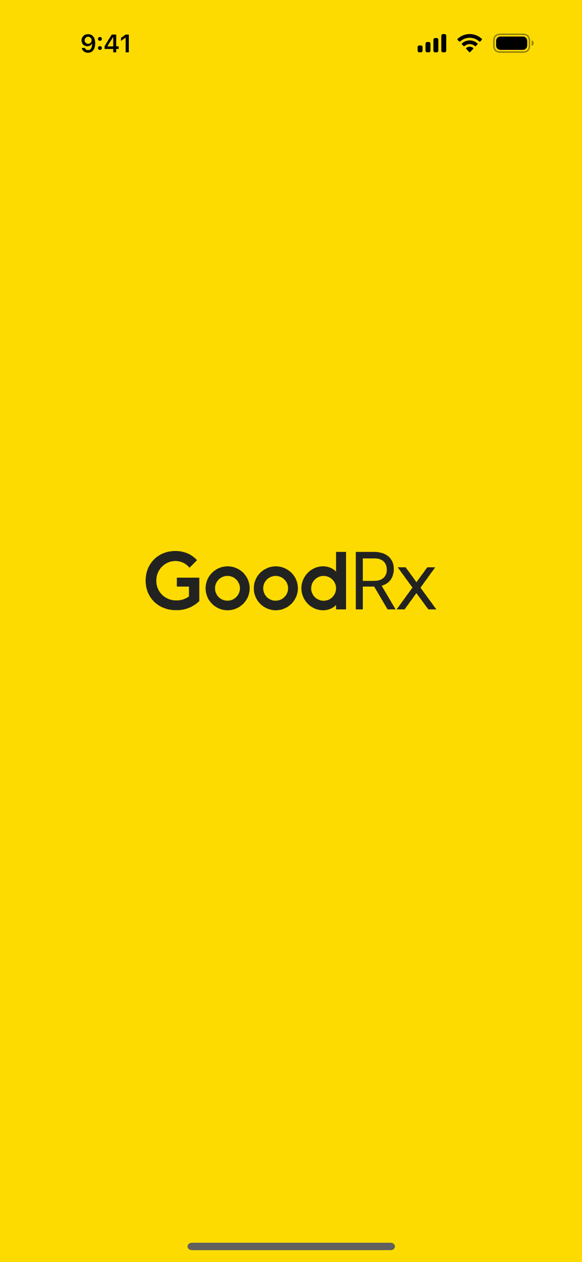 GoodRx iOS Medical interface screenshot 1
