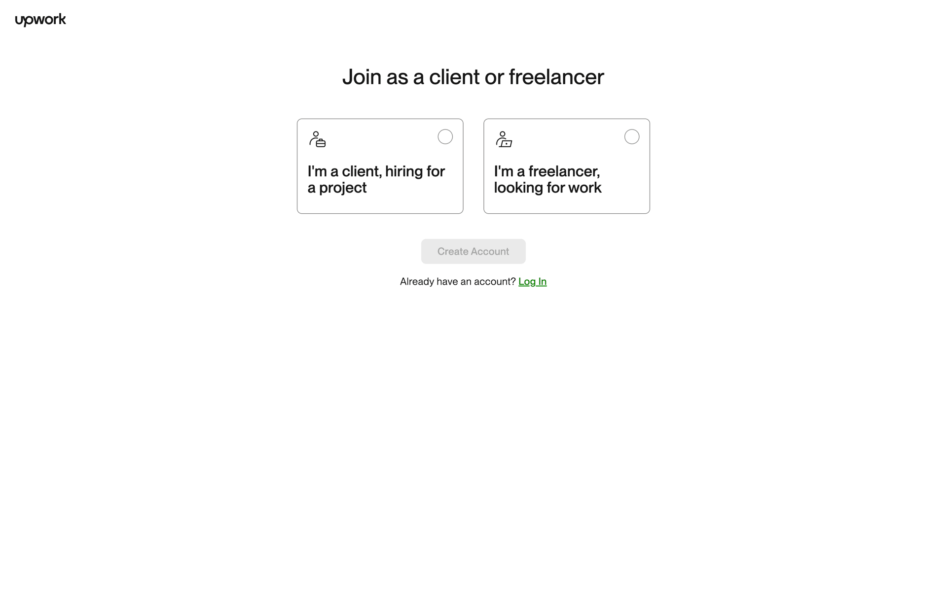 Upwork Web Business interface screenshot 5