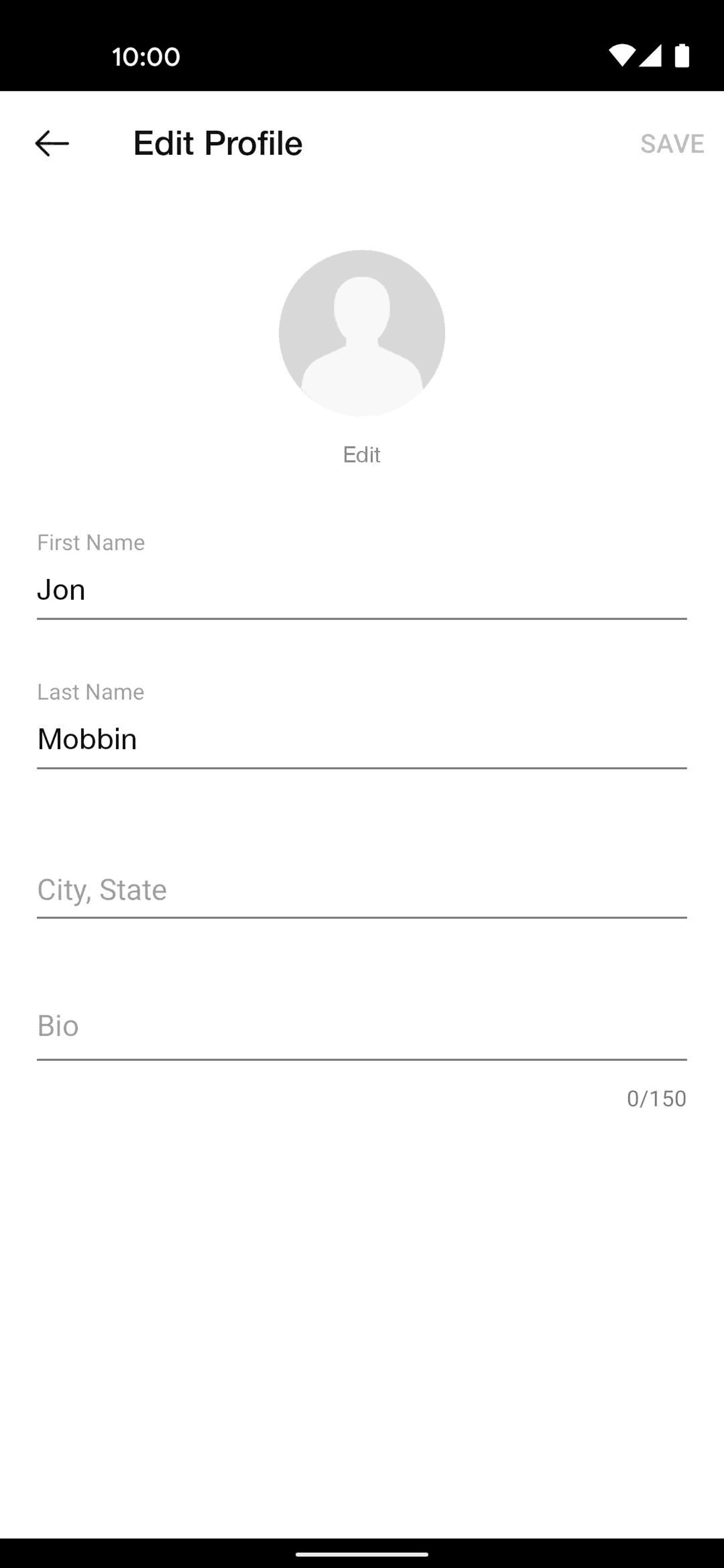 Nike Android Shopping interface screenshot 21